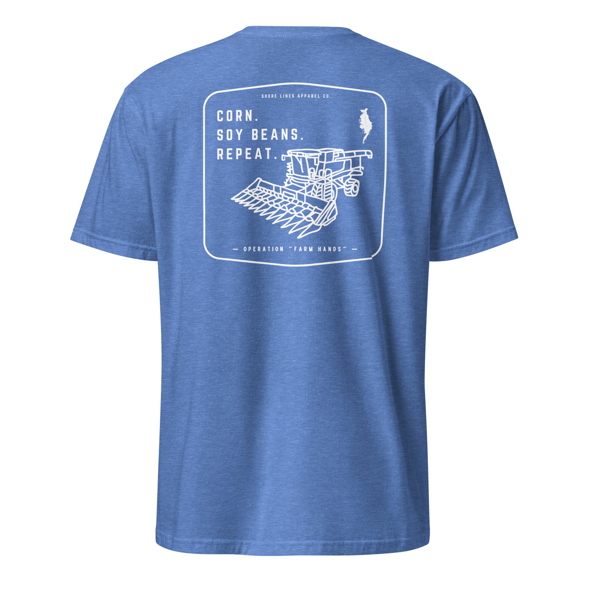Operation Farm Hands | SS-heatherroyal-Shore Lines Apparel Co.