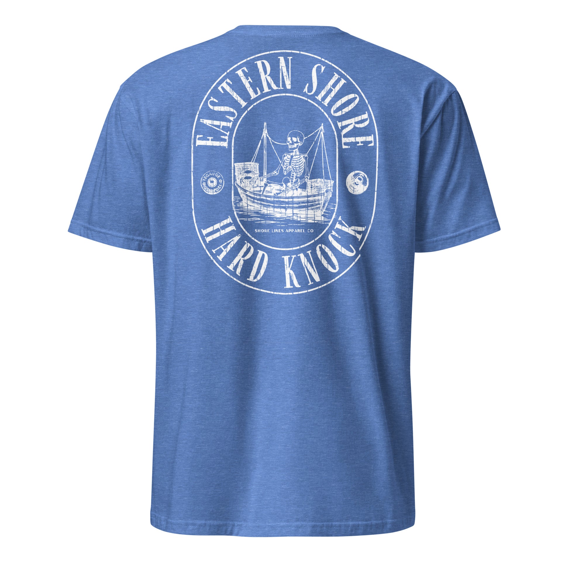 Eastern Shore Hard Knock | Core SS-heatherroyal-Shore Lines Apparel Co.