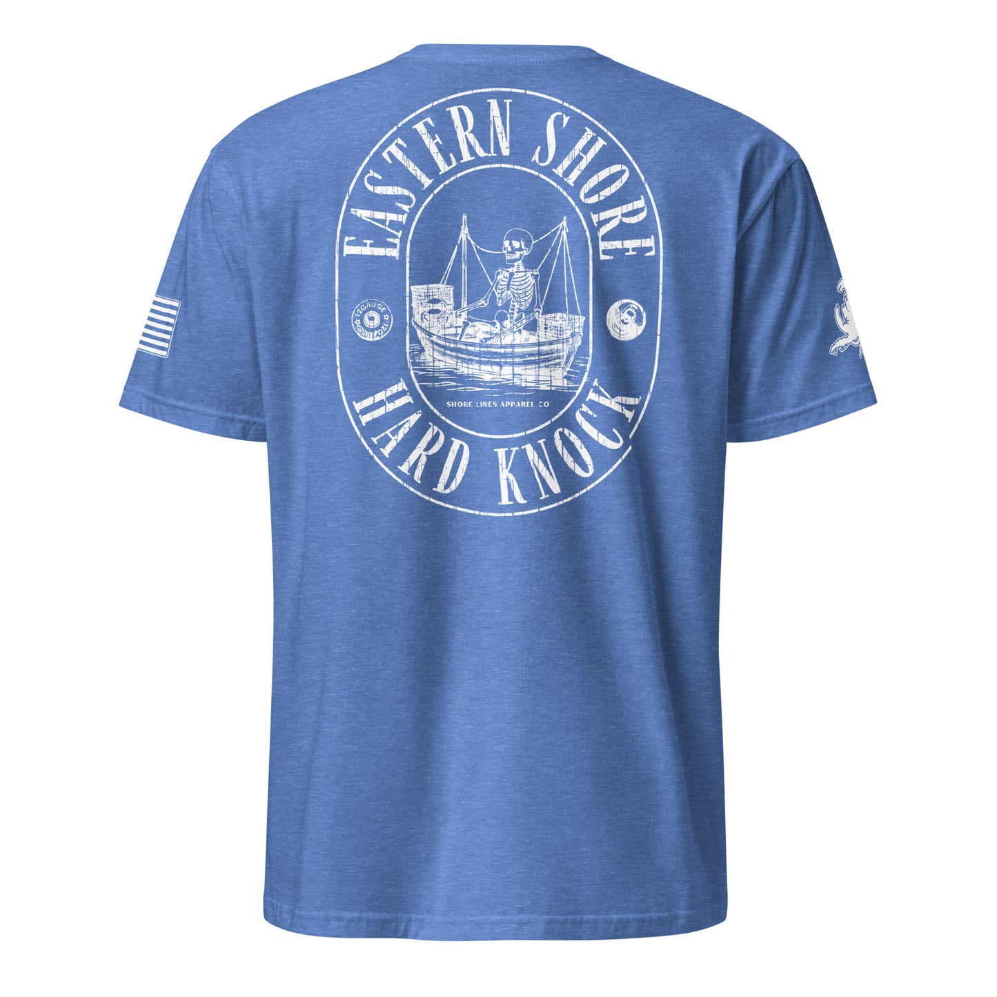 Eastern Shore Hard Knock | Core SS P-heatherroyal-Shore Lines Apparel Co.
