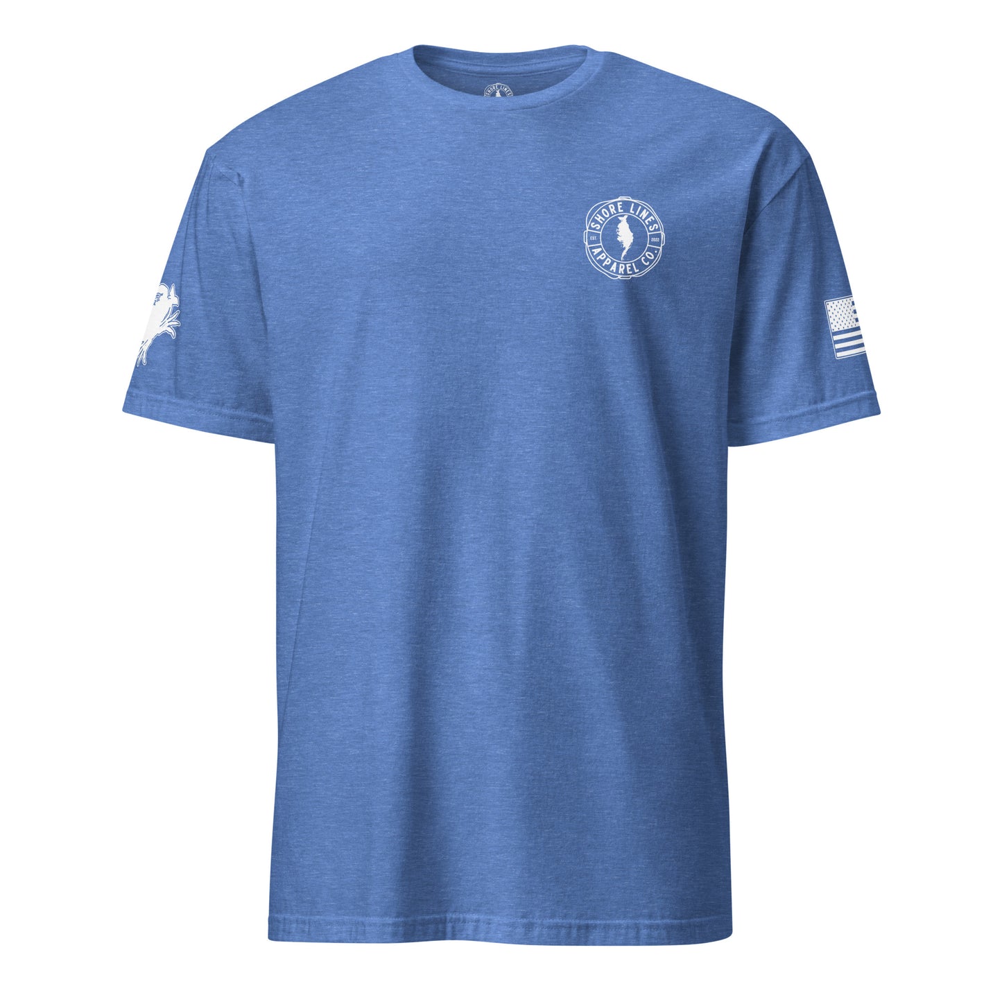 Eastern Shore Hard Knock | Core SS P-heatherroyal-Shore Lines Apparel Co.