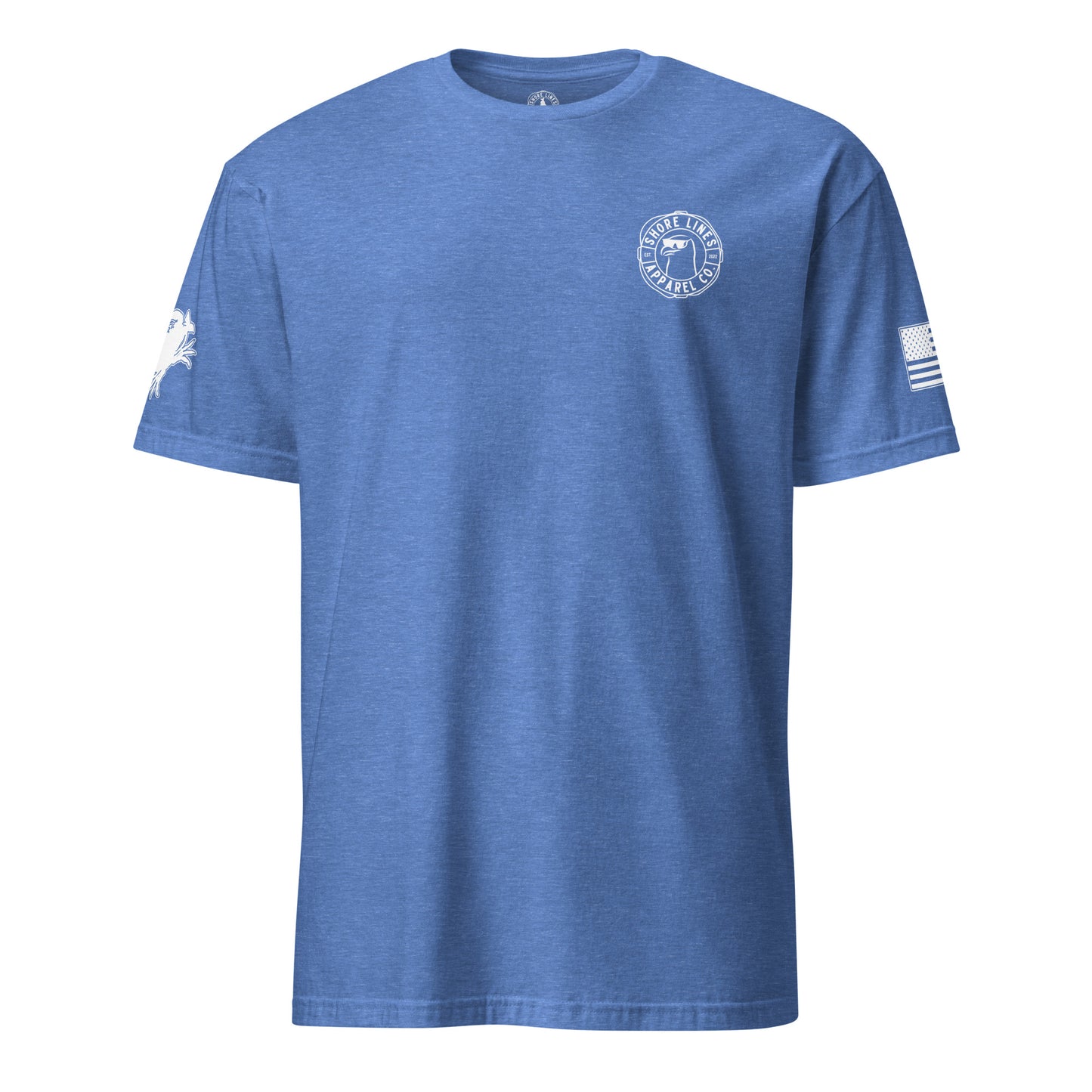 Maryland | Short Sleeve P-heatherroyal-Shore Lines Apparel Co.™