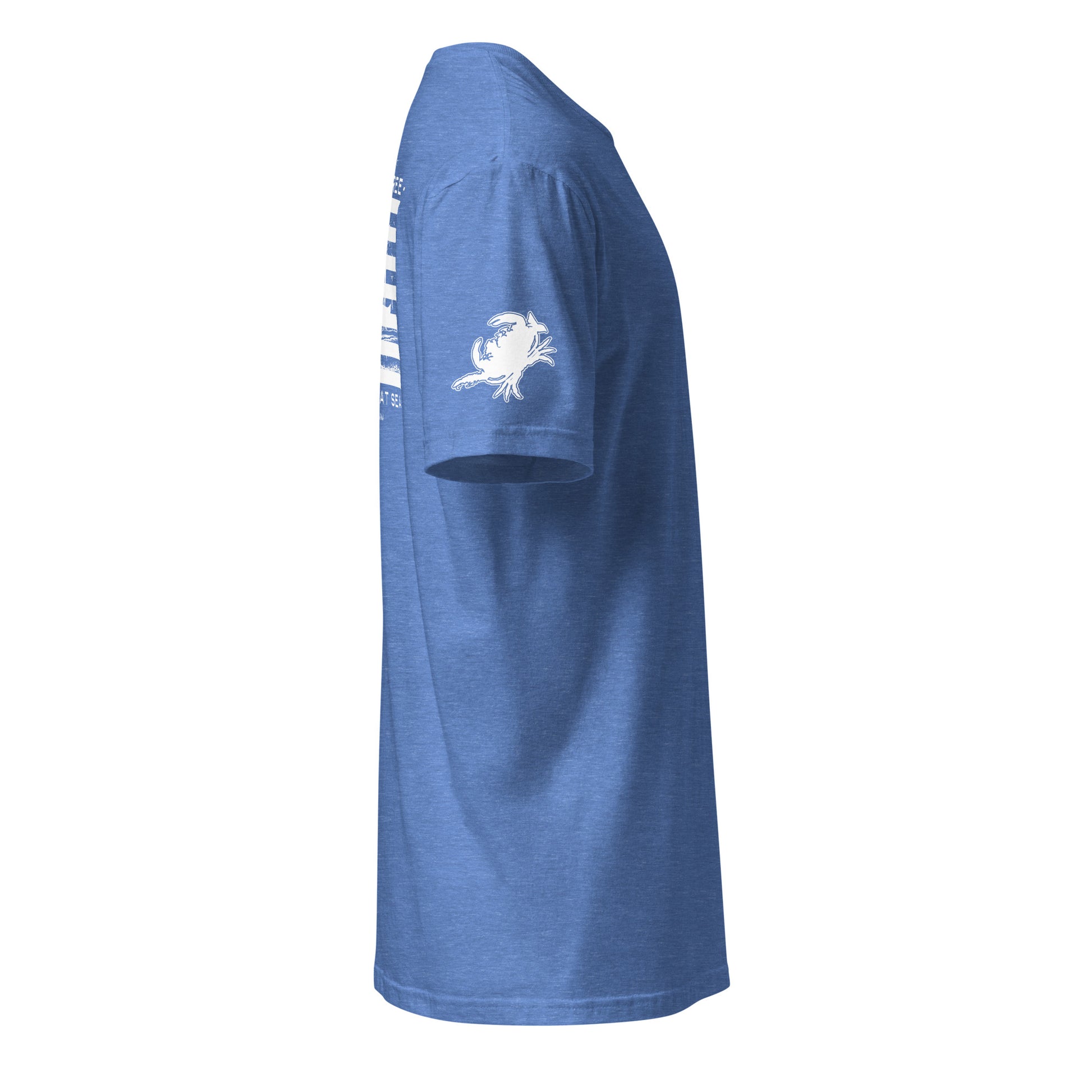 Born Free Raised at Sea | SS P-heatherroyal-Shore Lines Apparel Co.