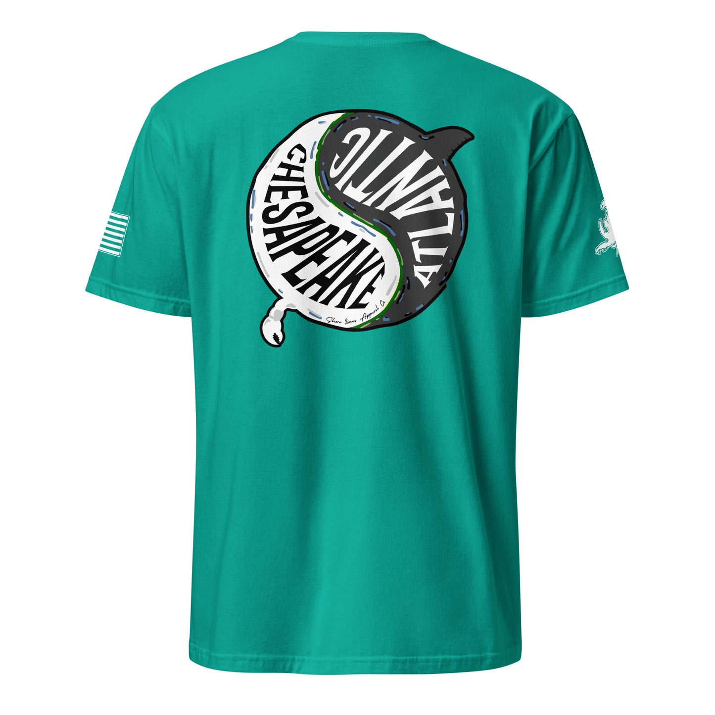 Chesapeake Atlantic | Short Sleeve P-jade-Shore Lines Apparel Co.™