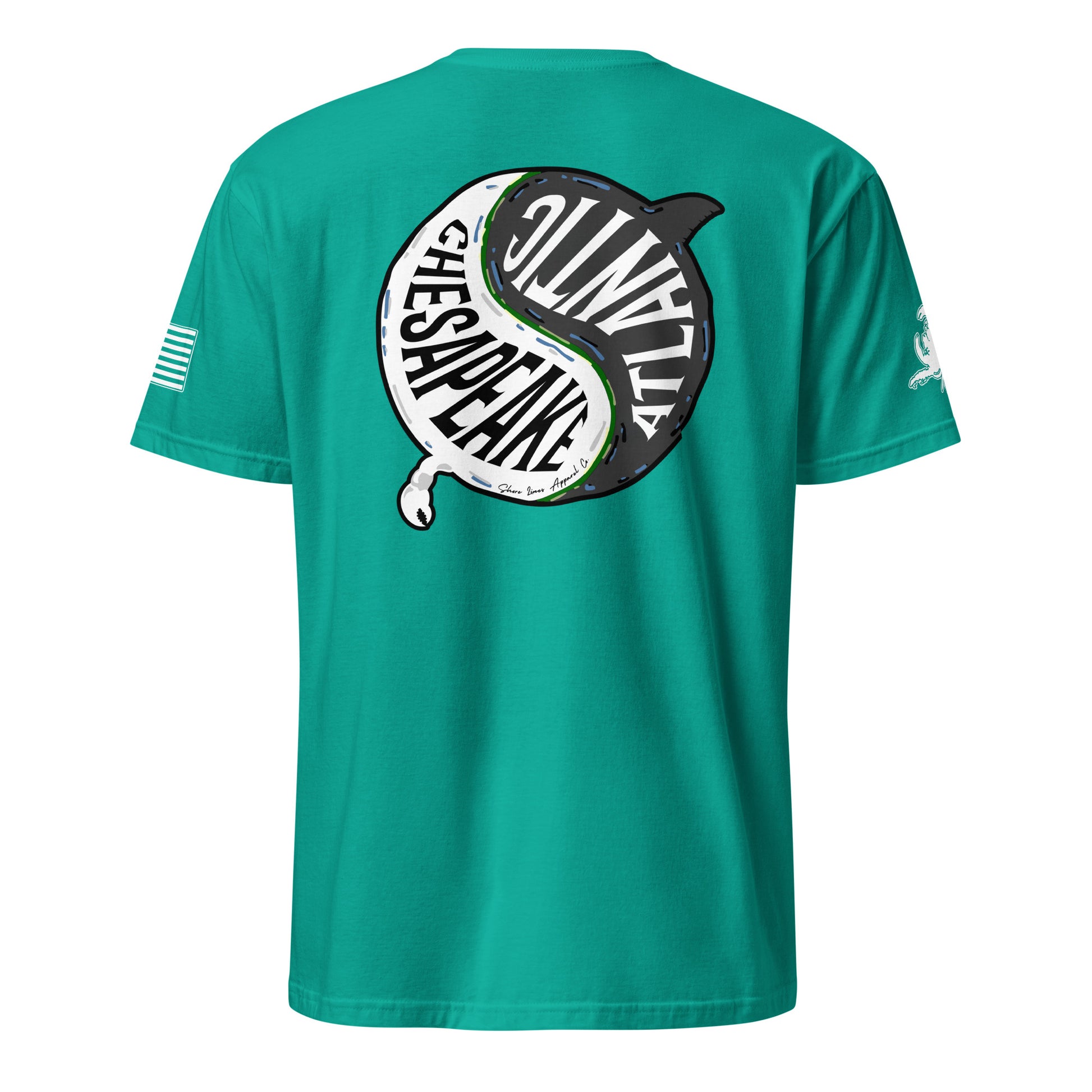 Chesapeake Atlantic | Short Sleeve P-jade-Shore Lines Apparel Co.™