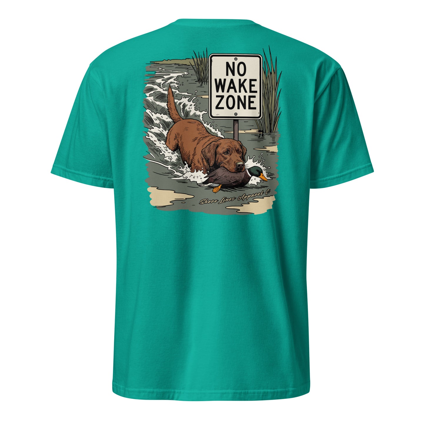 No Wake Zone | Short Sleeve-jade-Shore Lines Apparel Co.™