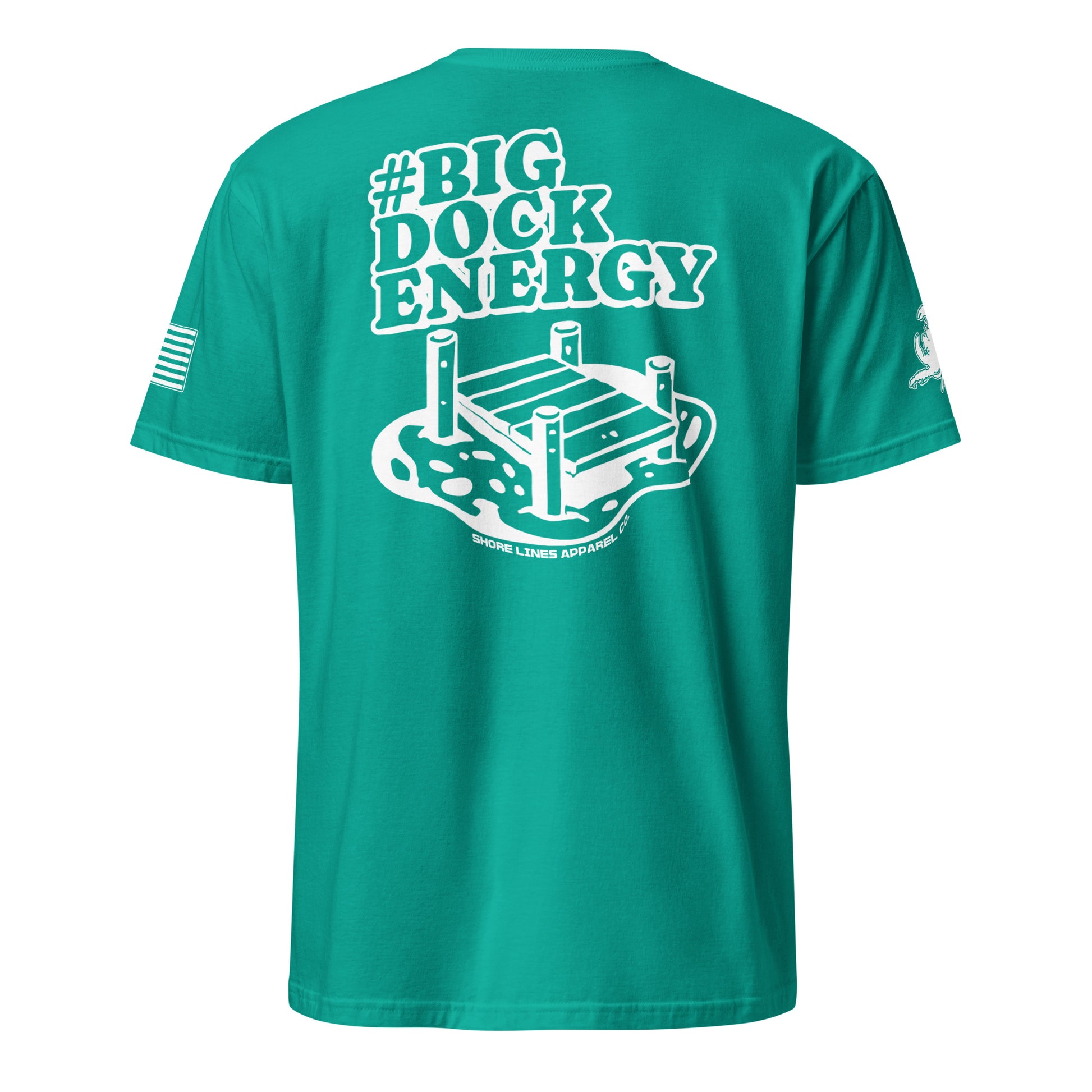 Big Dock Energy | Short Sleeve P-jade-Shore Lines Apparel Co.™