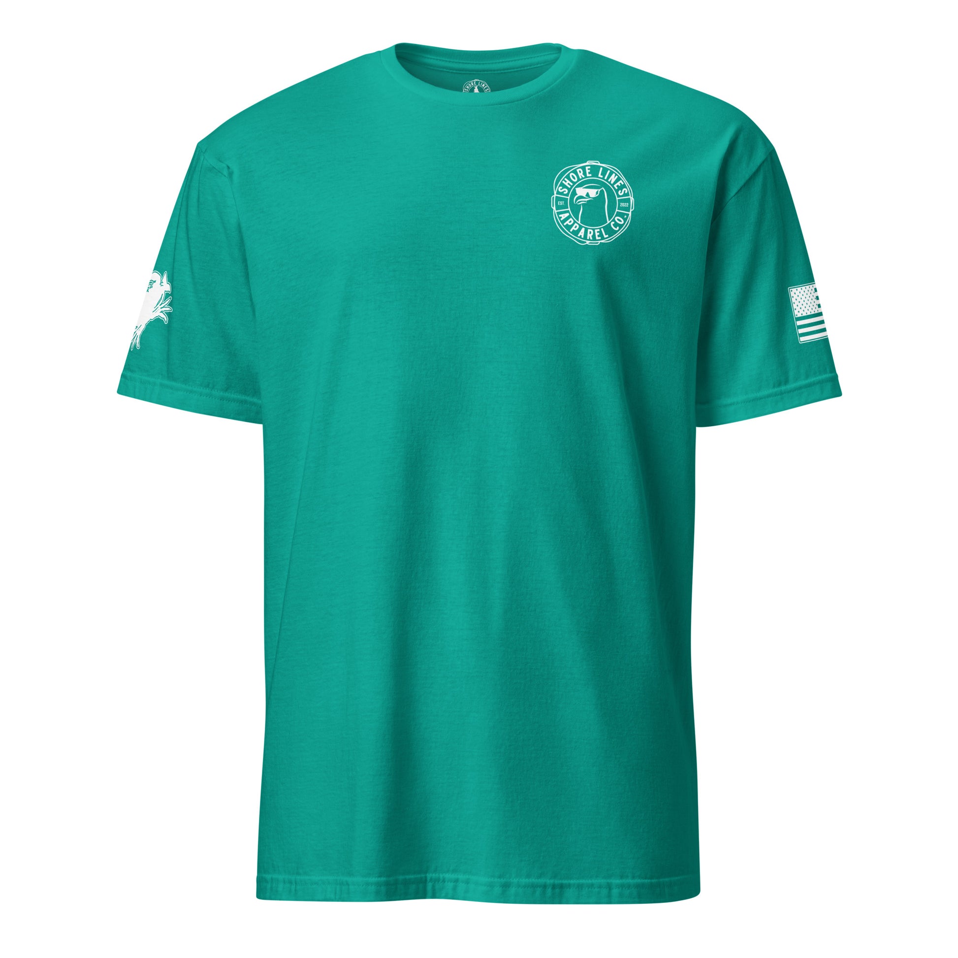 Slower Lower | Short Sleeve P-jade-Shore Lines Apparel Co.™