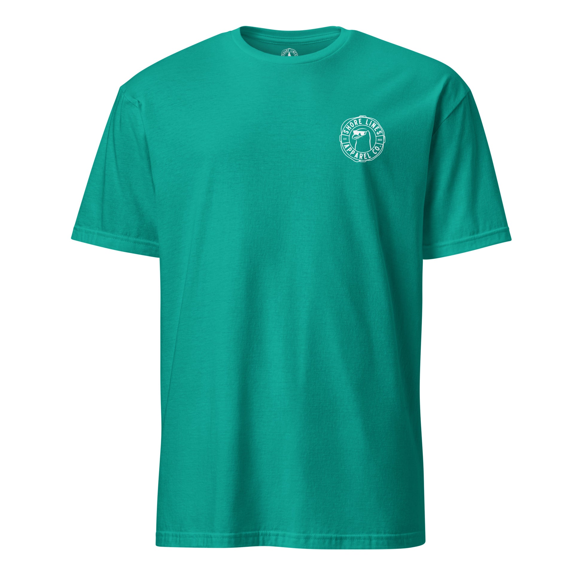 Look What the Crab Dragged In | Short Sleeve-jade-Shore Lines Apparel Co.™