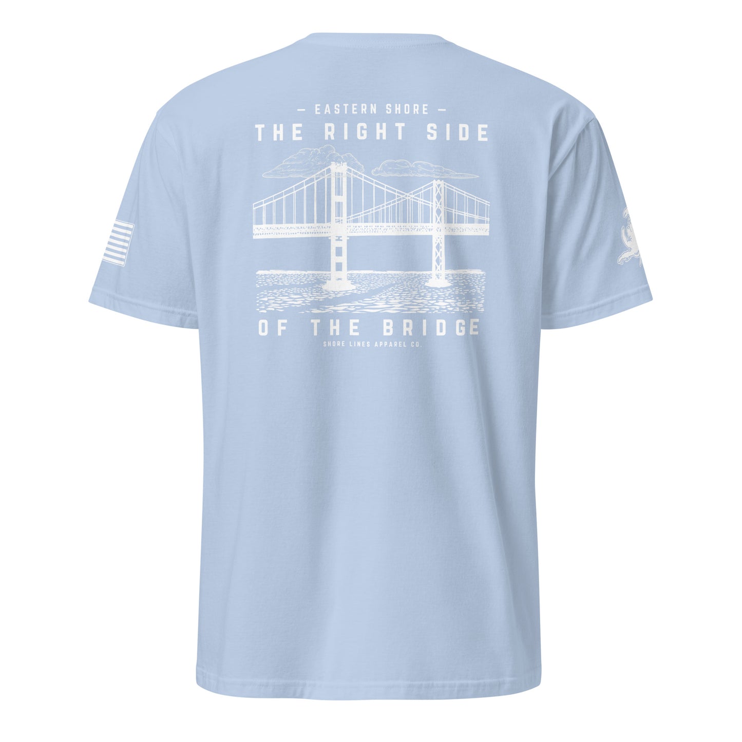 The Right Side CBB | Core SS P-lightblue-Shore Lines Apparel Co.