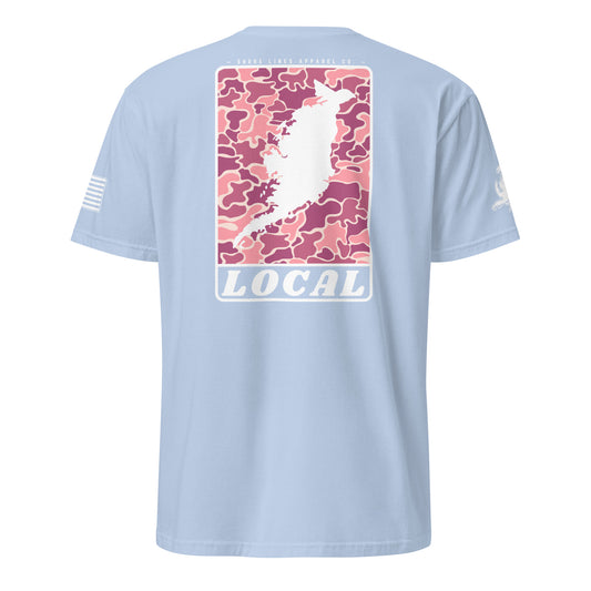 LOCAL (pink) | Core SS P-lightblue-Shore Lines Apparel Co.