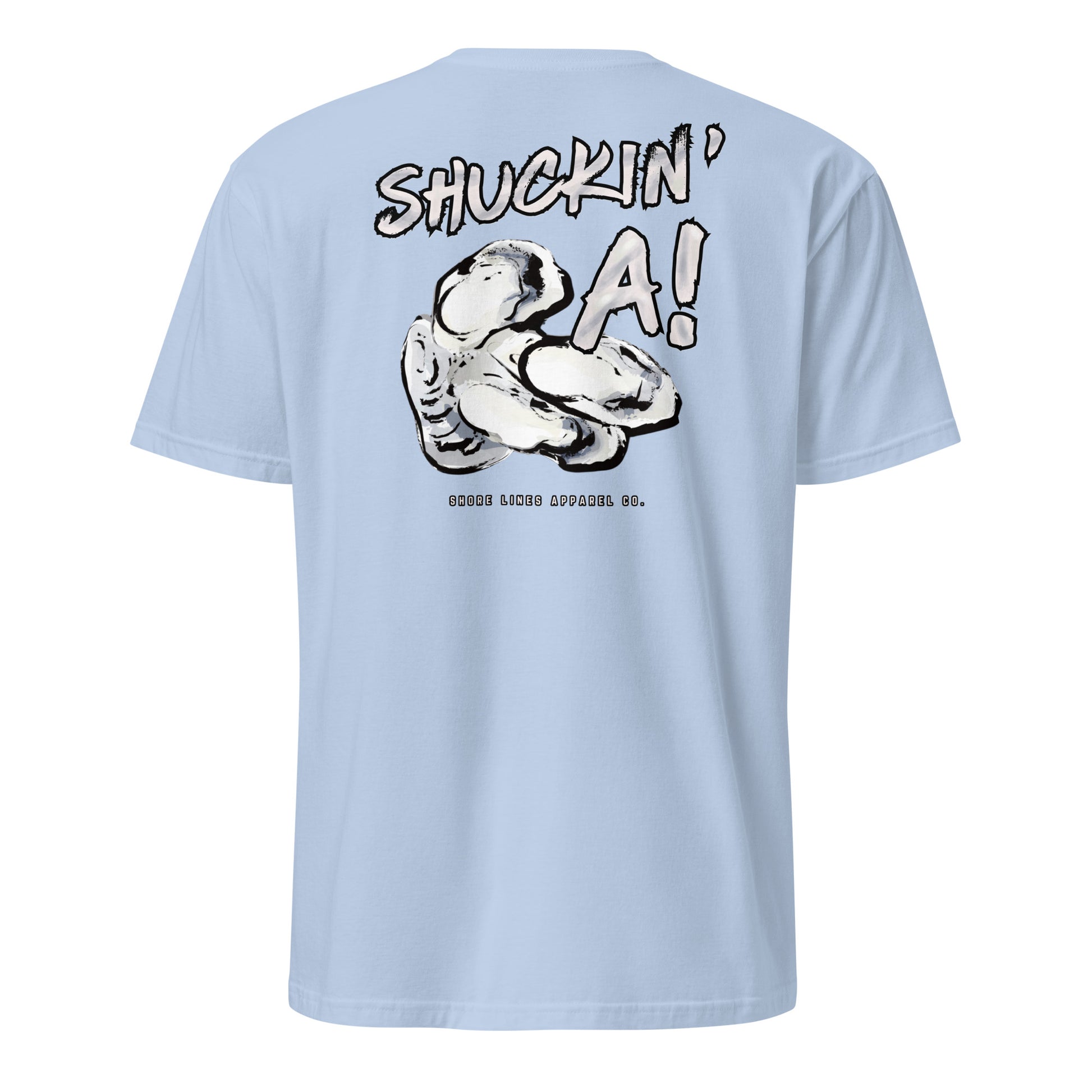 Shuckin A | Core SS-lightblue-Shore Lines Apparel Co.