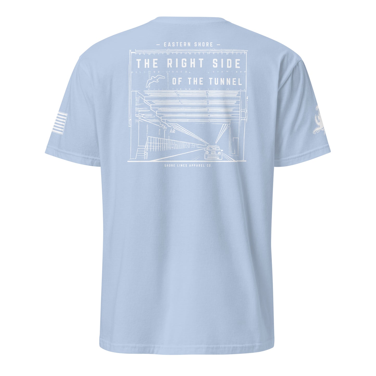 The Right Side CBBT | Core SS P-lightblue-Shore Lines Apparel Co.