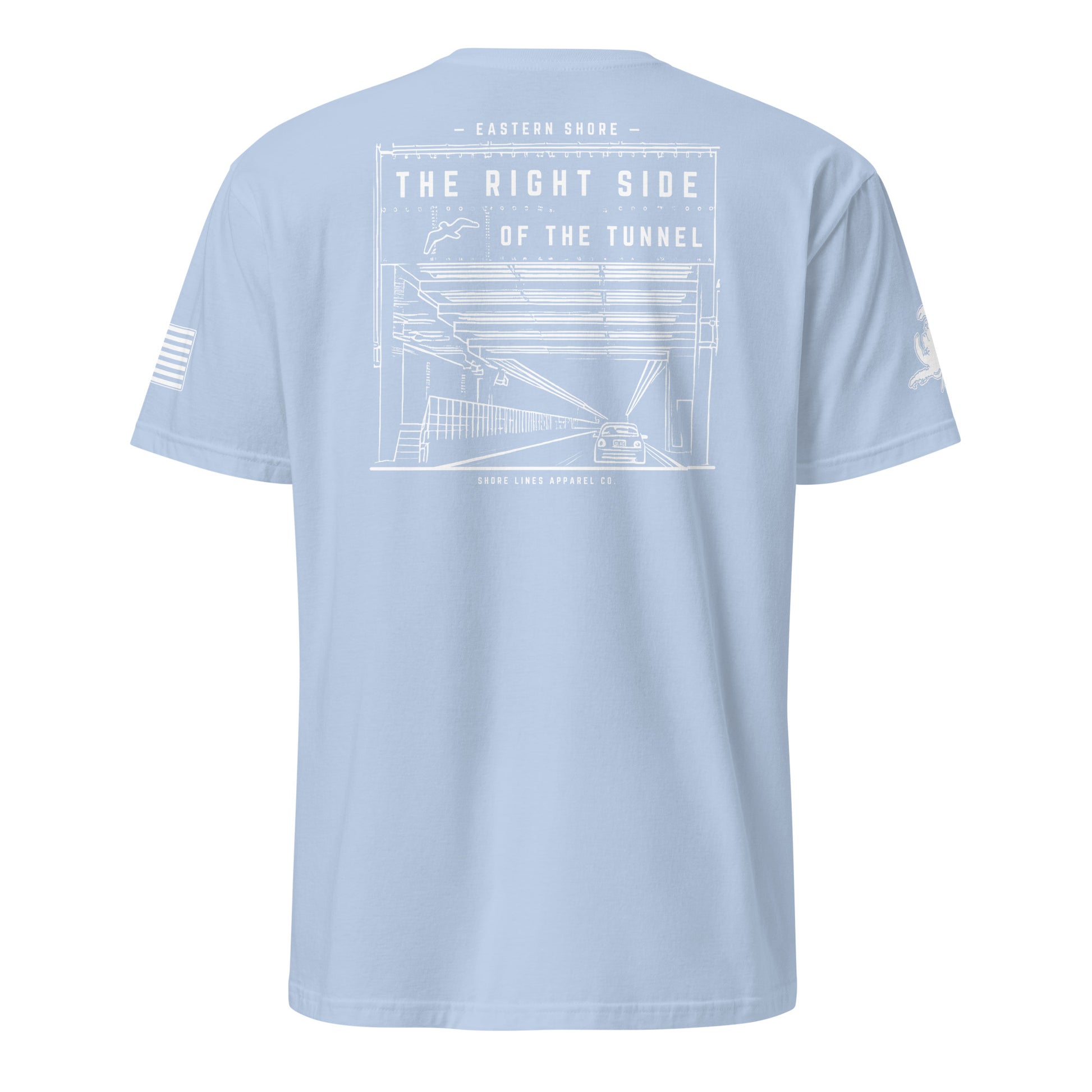 The Right Side CBBT | Core SS P-lightblue-Shore Lines Apparel Co.