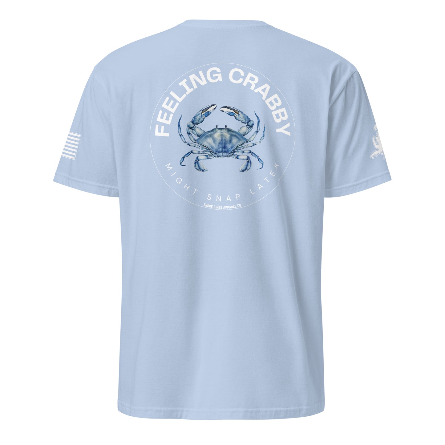 Feeling Crabby | SS P-lightblue-Shore Lines Apparel Co.
