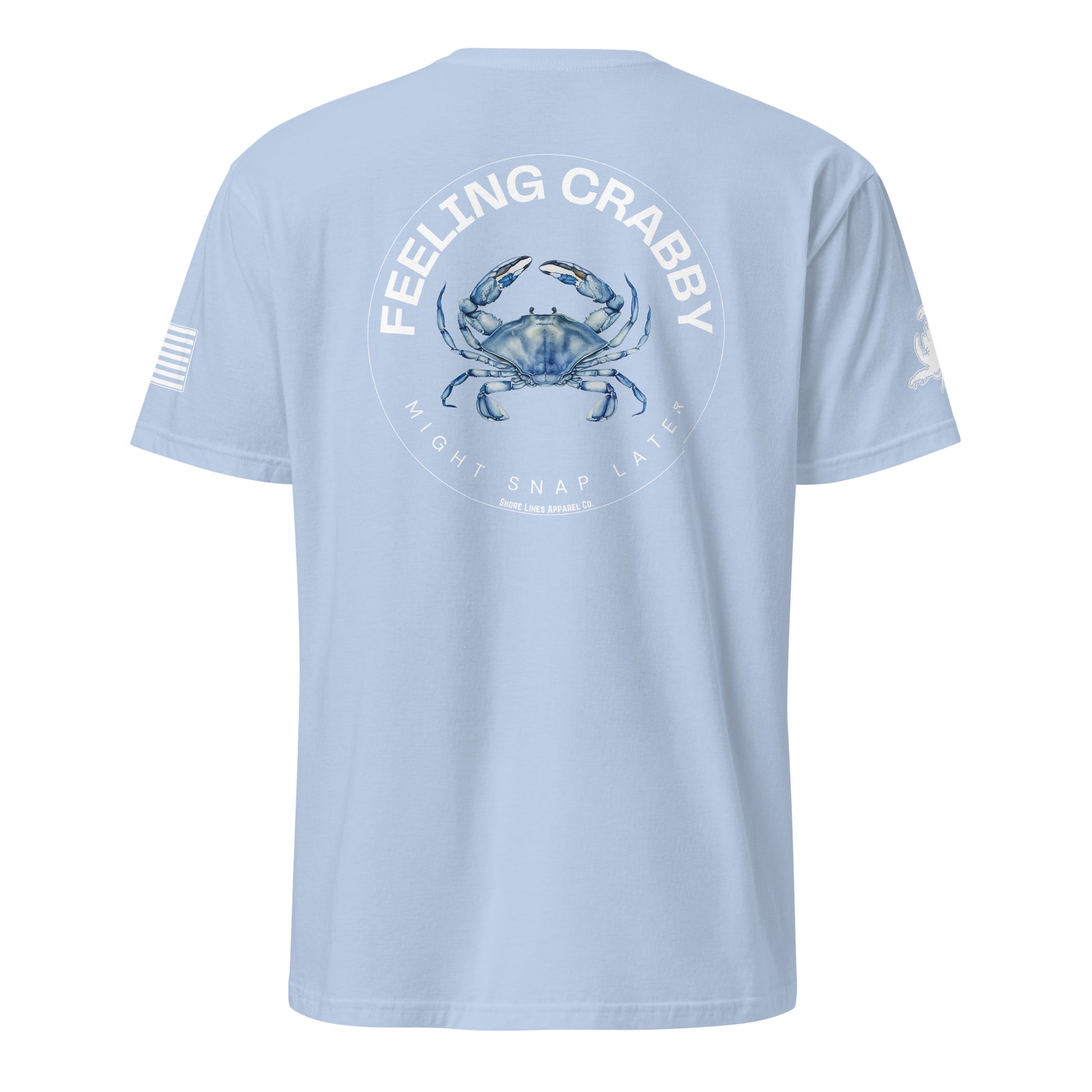 Feeling Crabby | SS P-lightblue-Shore Lines Apparel Co.