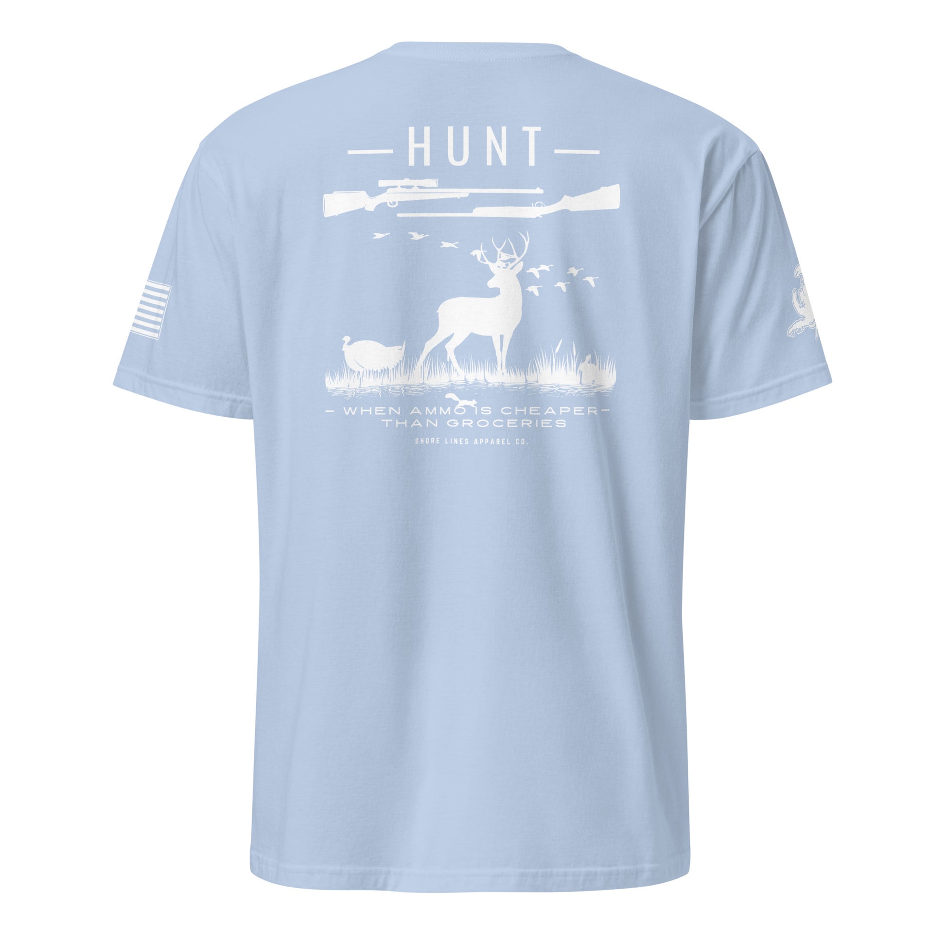Hunt | Core SS P-lightblue-Shore Lines Apparel Co.