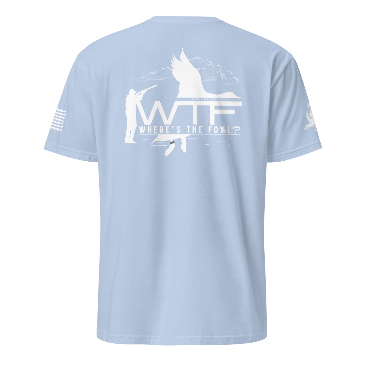 WTF | SS P-lightblue-Shore Lines Apparel Co.