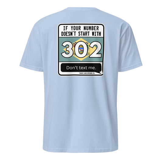302 Area Code | SS-lightblue-Shore Lines Apparel Co.