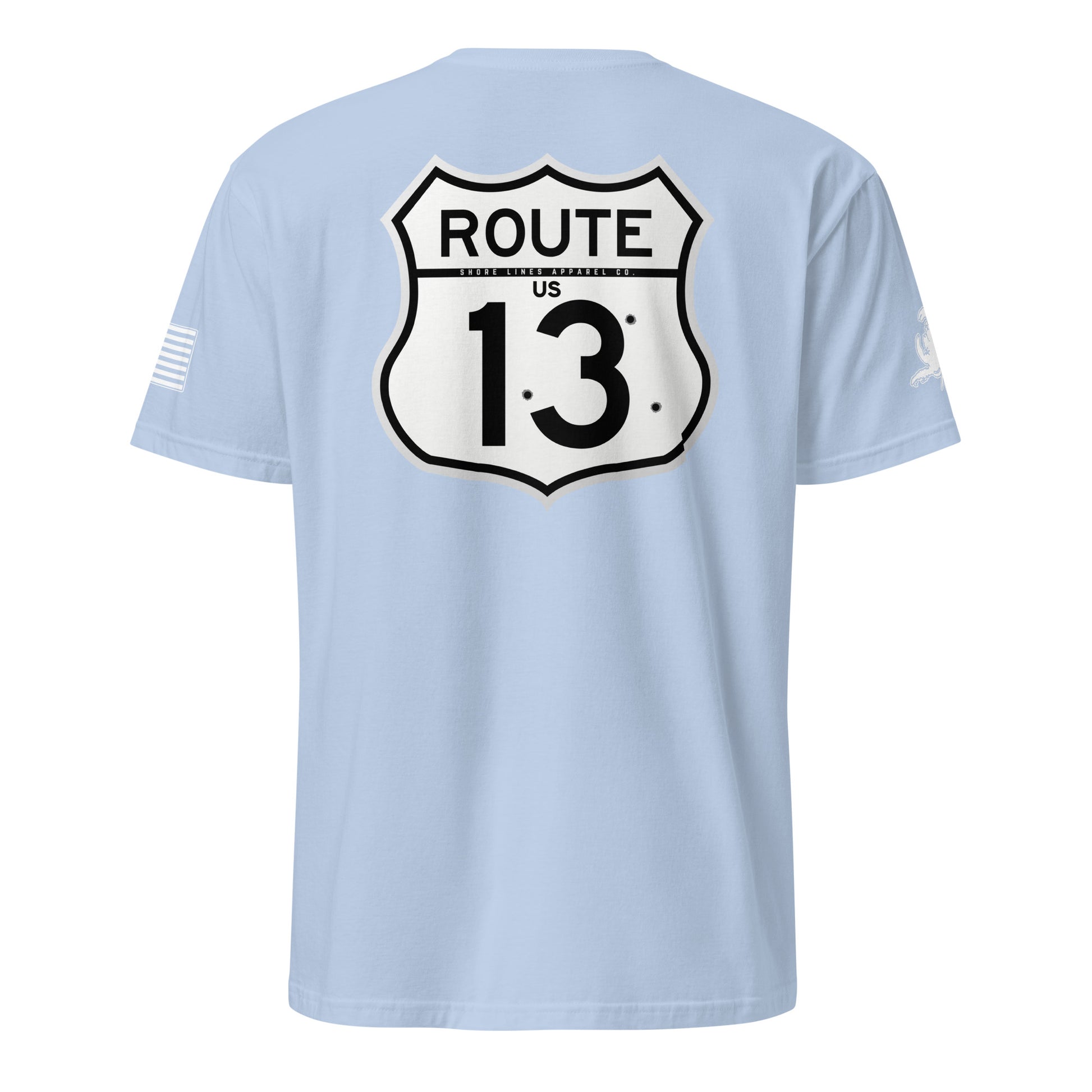 Route 13 | SS P-lightblue-Shore Lines Apparel Co.