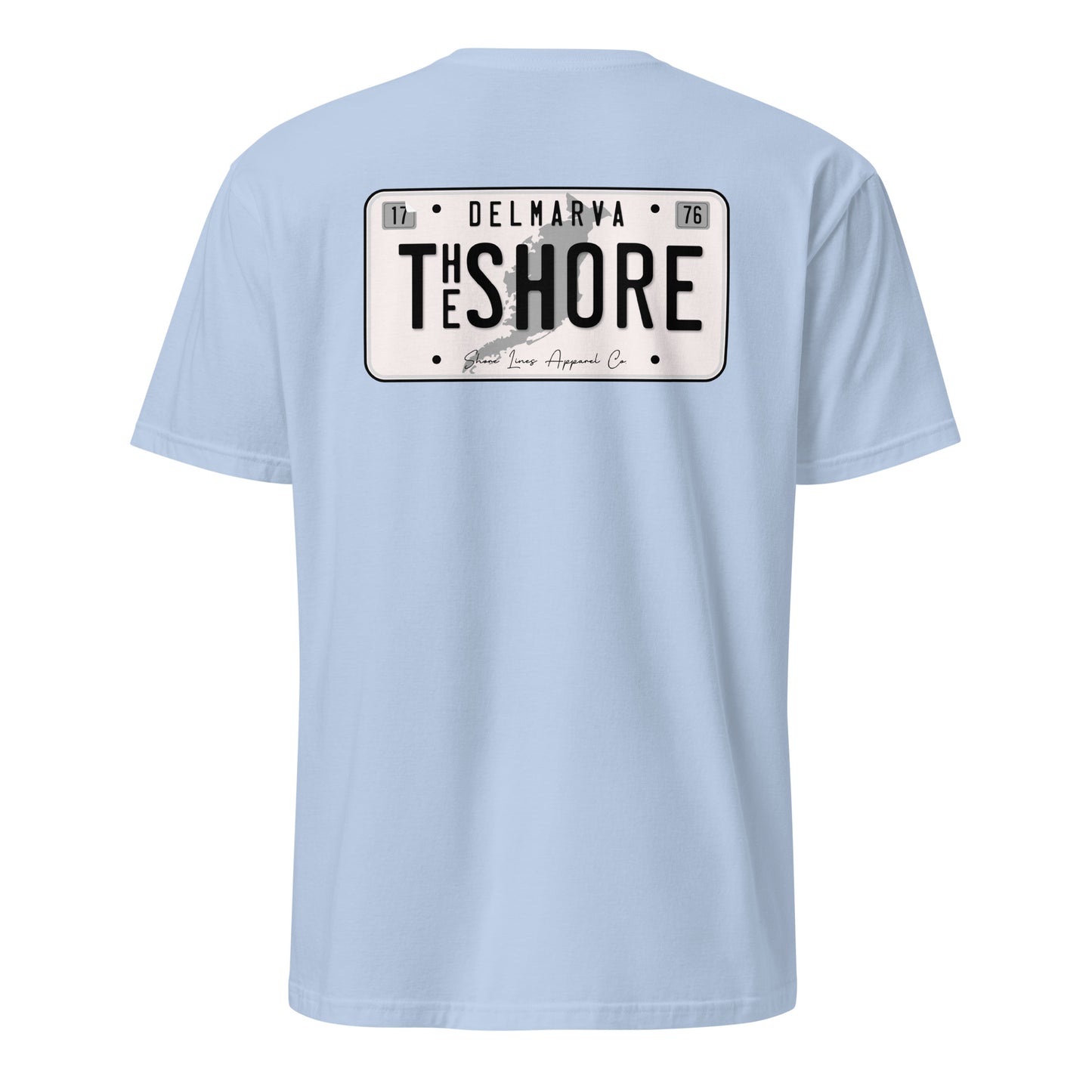 License Plate | SS-lightblue-Shore Lines Apparel Co.