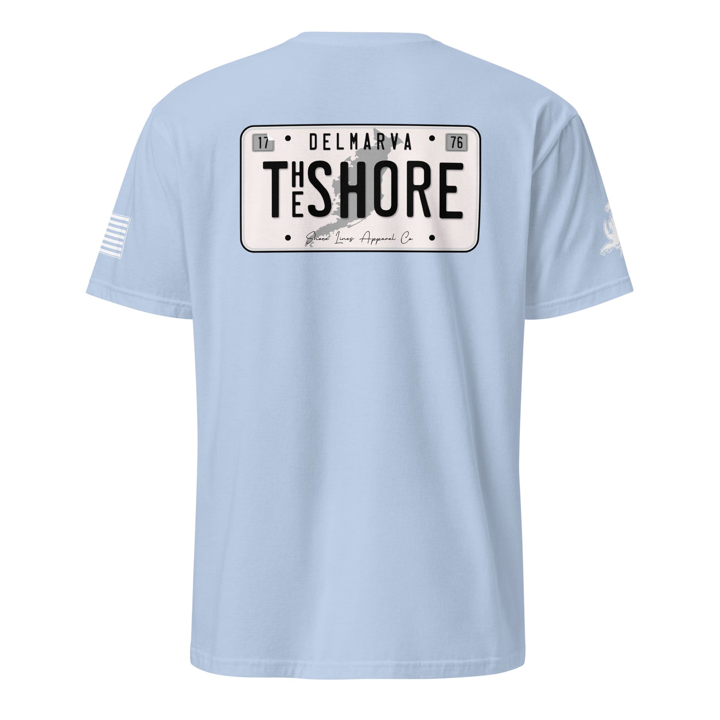 License Plate | SS P-lightblue-Shore Lines Apparel Co.
