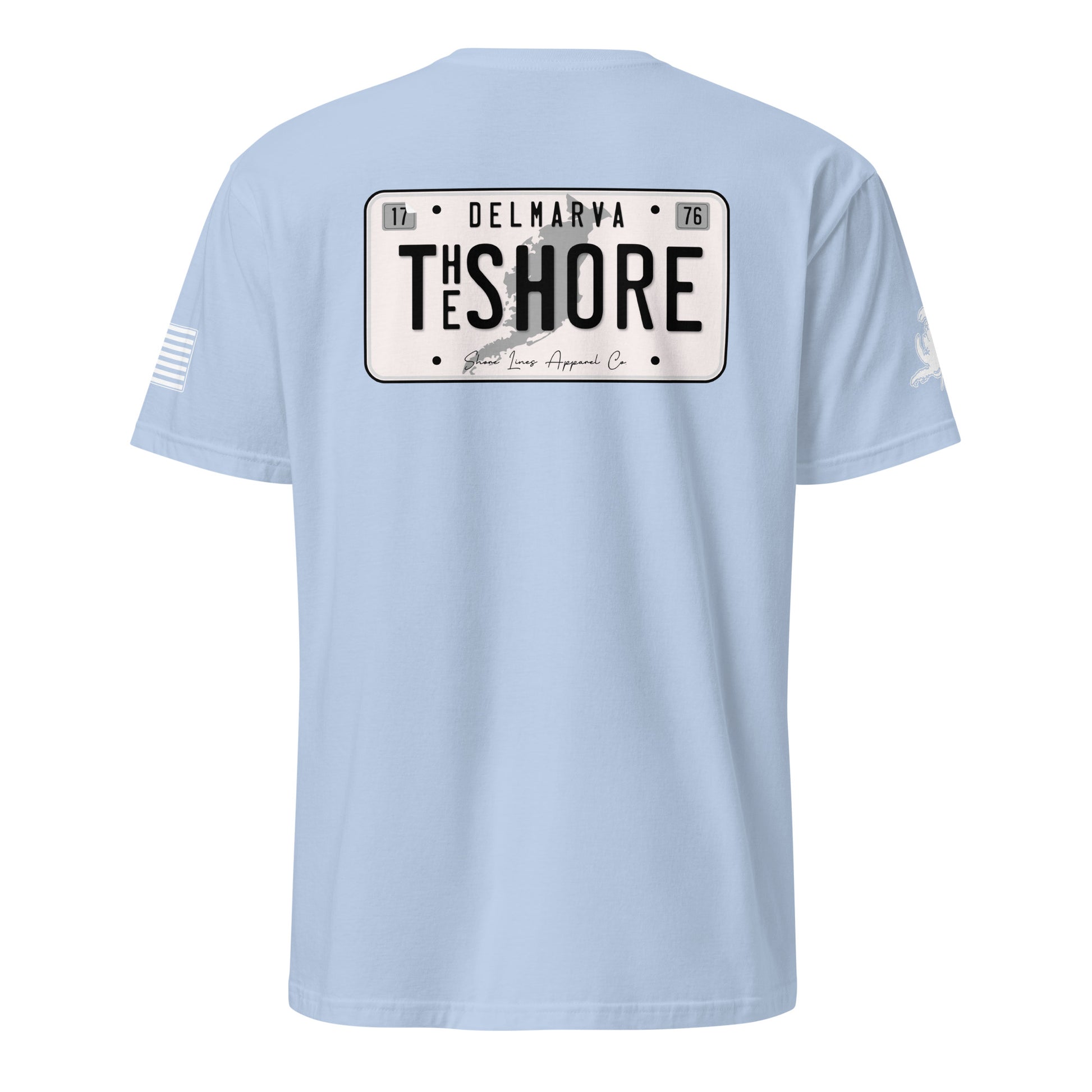 License Plate | SS P-lightblue-Shore Lines Apparel Co.