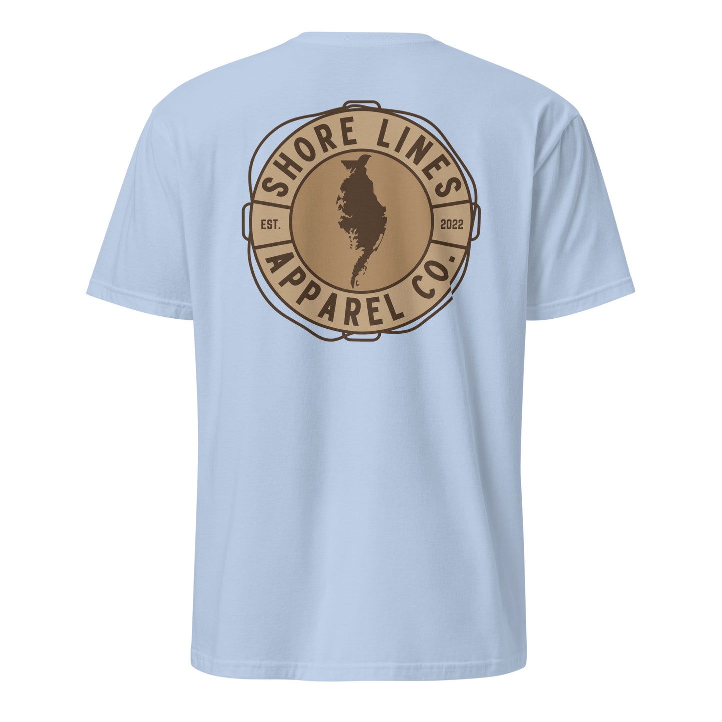 Shore Lines Espresso | SS-lightblue-Shore Lines Apparel Co.