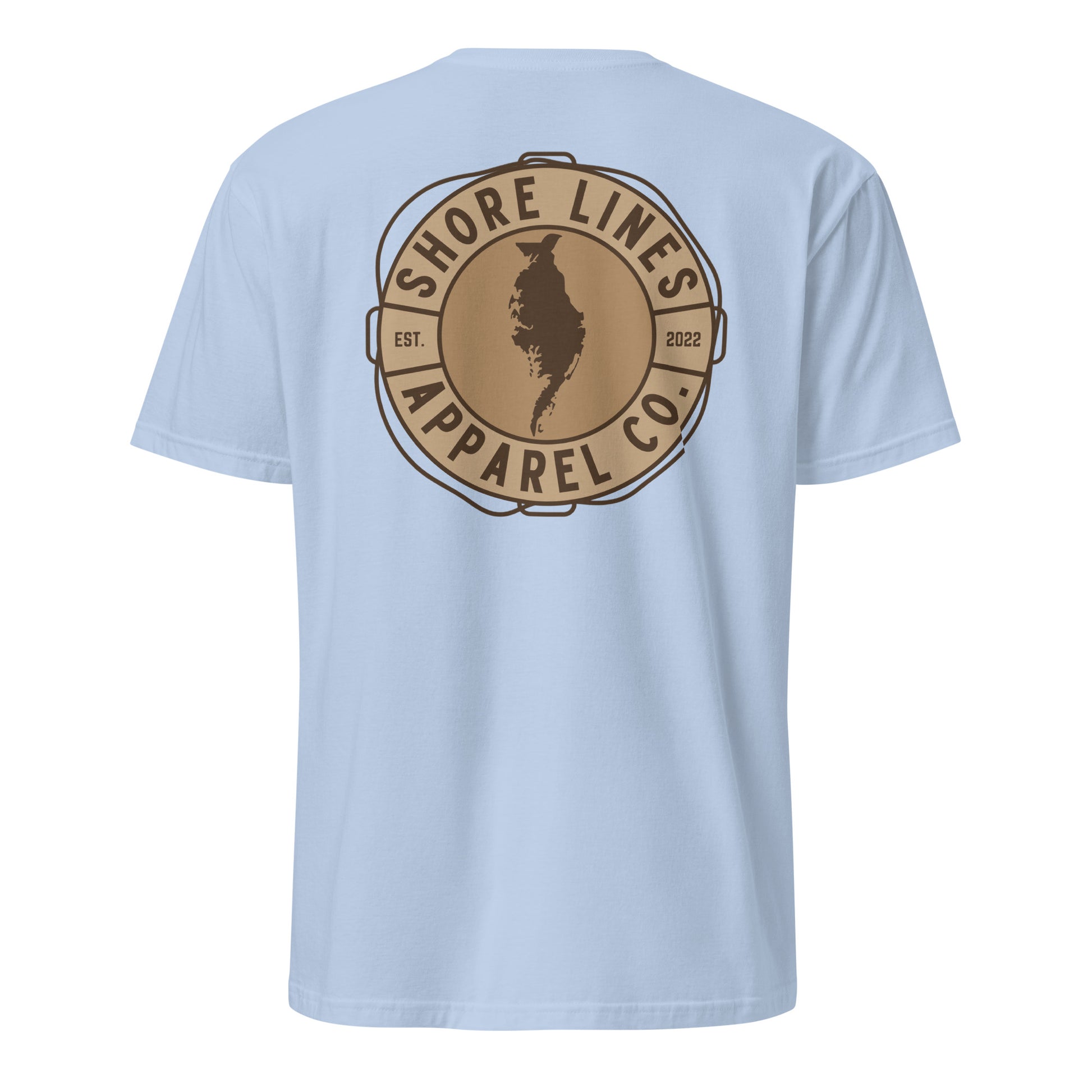 Shore Lines Espresso | SS-lightblue-Shore Lines Apparel Co.