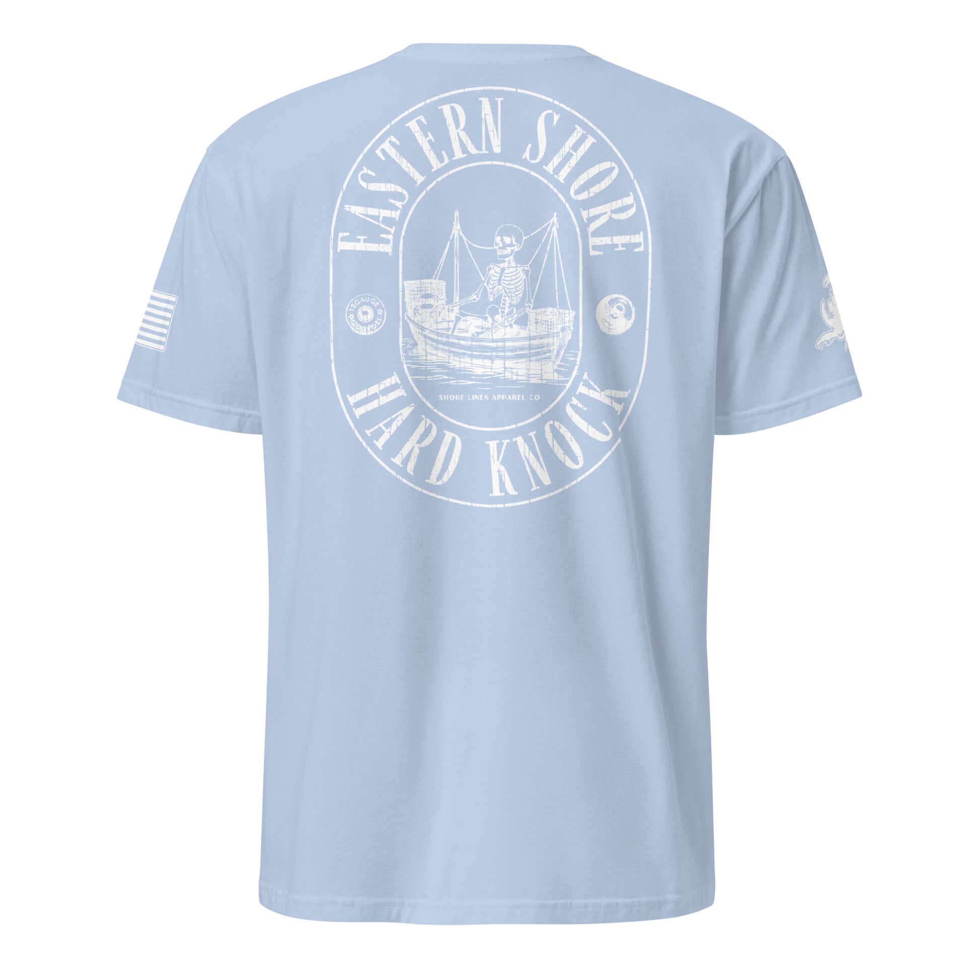 Eastern Shore Hard Knock | Core SS P-lightblue-Shore Lines Apparel Co.