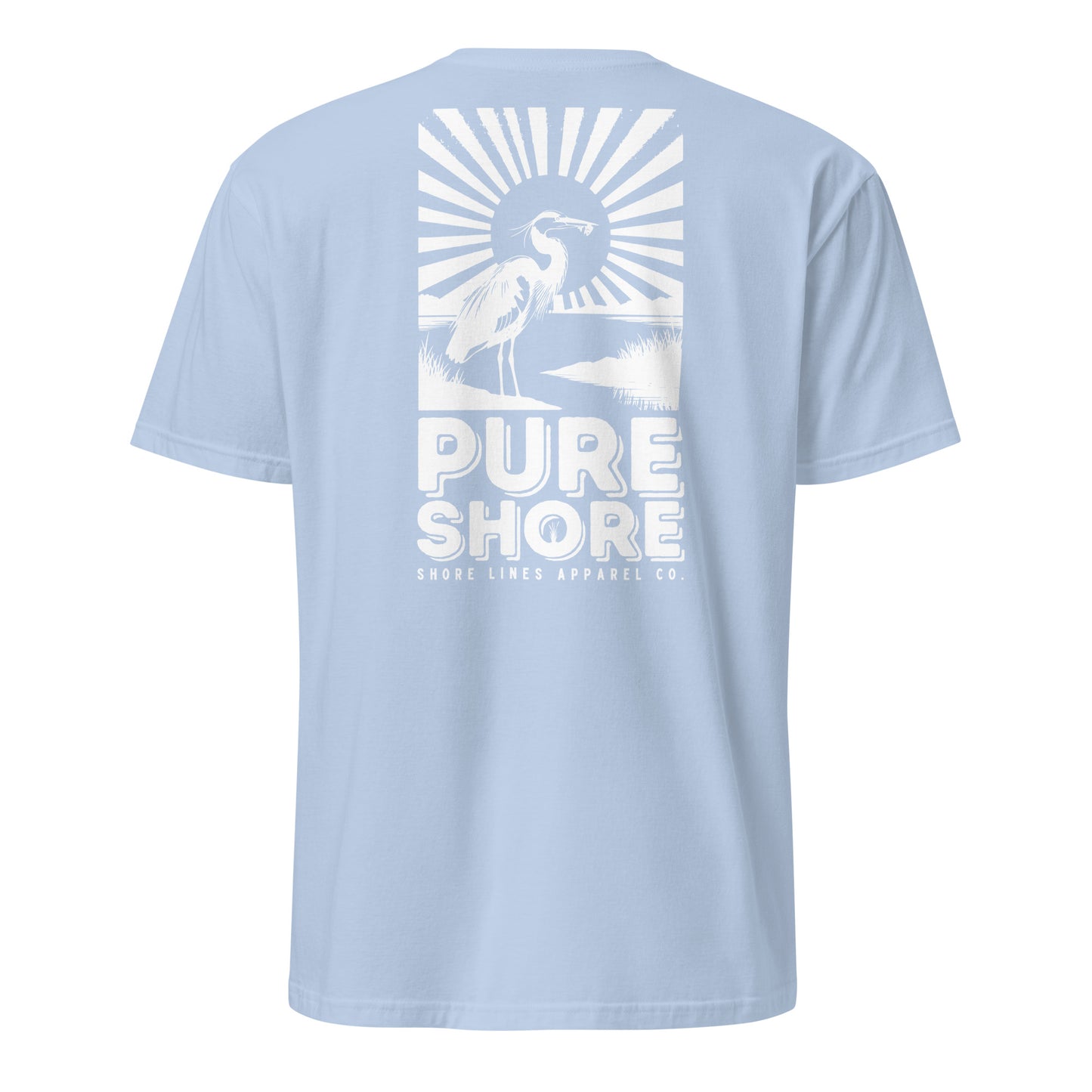 Pure Shore | SS-lightblue-Shore Lines Apparel Co.