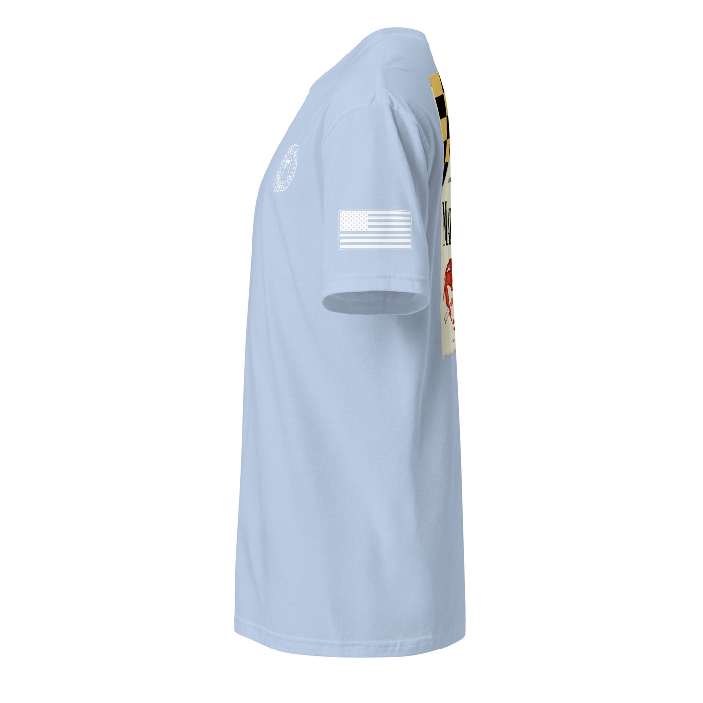 Maryland | Short Sleeve P-lightblue-Shore Lines Apparel Co.™