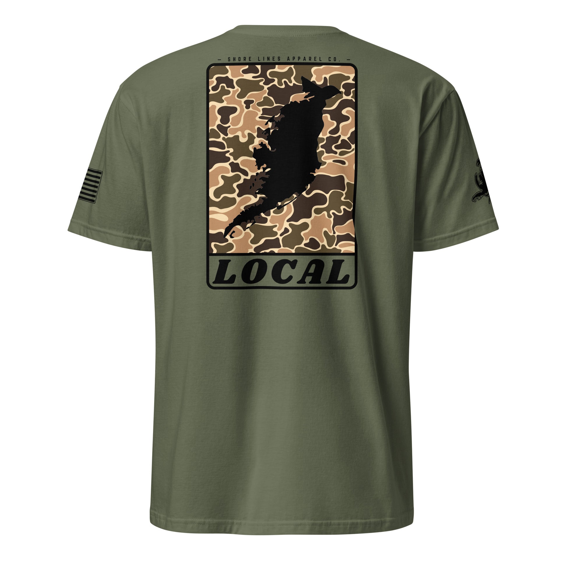 LOCAL | SS P-militarygreen-Shore Lines Apparel Co.