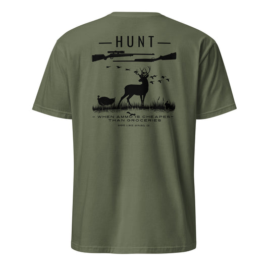 Hunt | Core SS-militarygreen-Shore Lines Apparel Co.