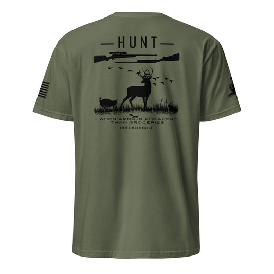 Hunt | Core SS P-militarygreen-Shore Lines Apparel Co.