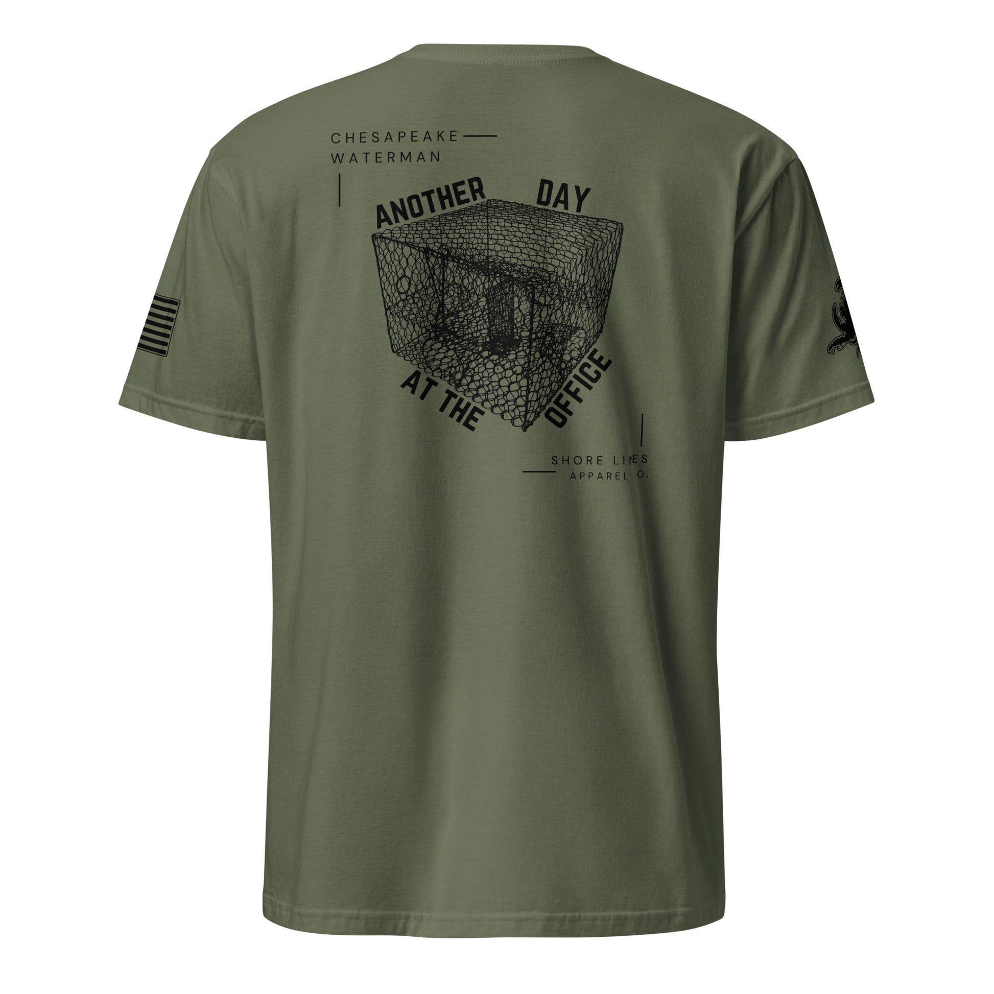 A Waterman's Day | SS P-militarygreen-Shore Lines Apparel Co.