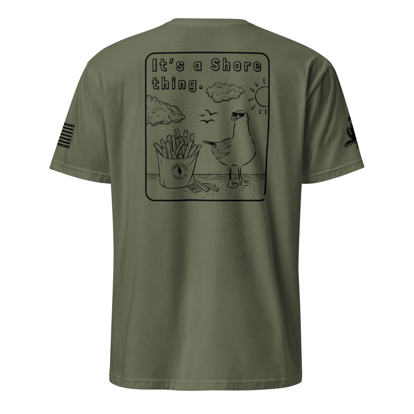 A Shore Thing | SS P-militarygreen-Shore Lines Apparel Co.