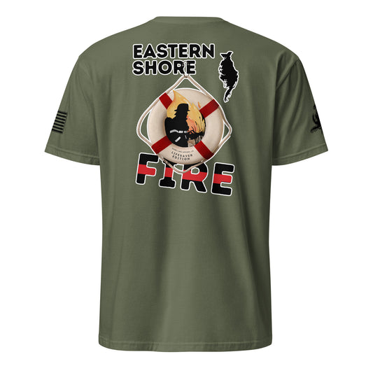 Fire | Lifesaver Edition | Core SS P-militarygreen-Shore Lines Apparel Co.