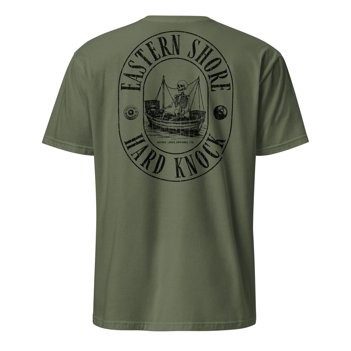 Eastern Shore Hard Knock | Core SS-militarygreen-Shore Lines Apparel Co.