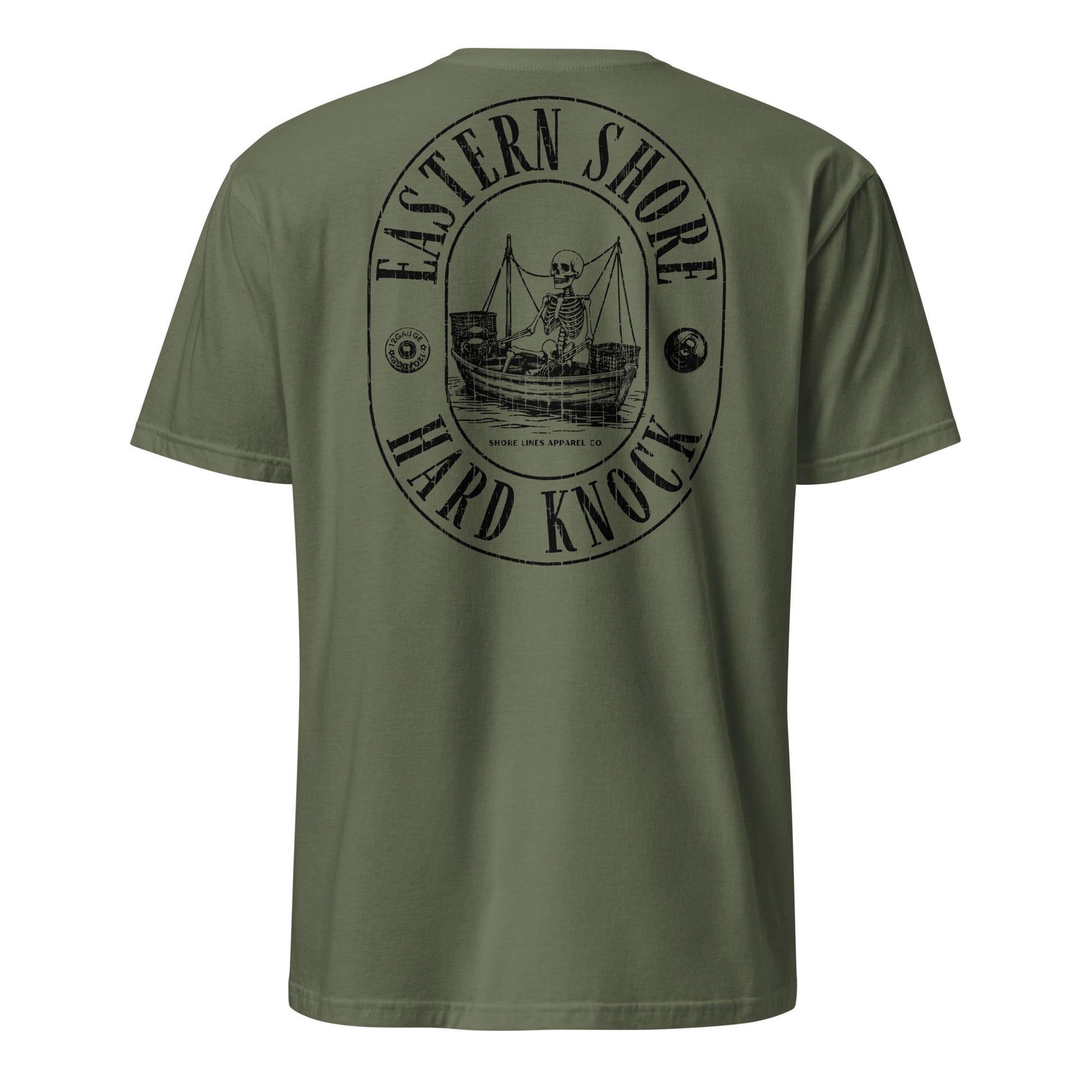 Eastern Shore Hard Knock | Core SS-militarygreen-Shore Lines Apparel Co.
