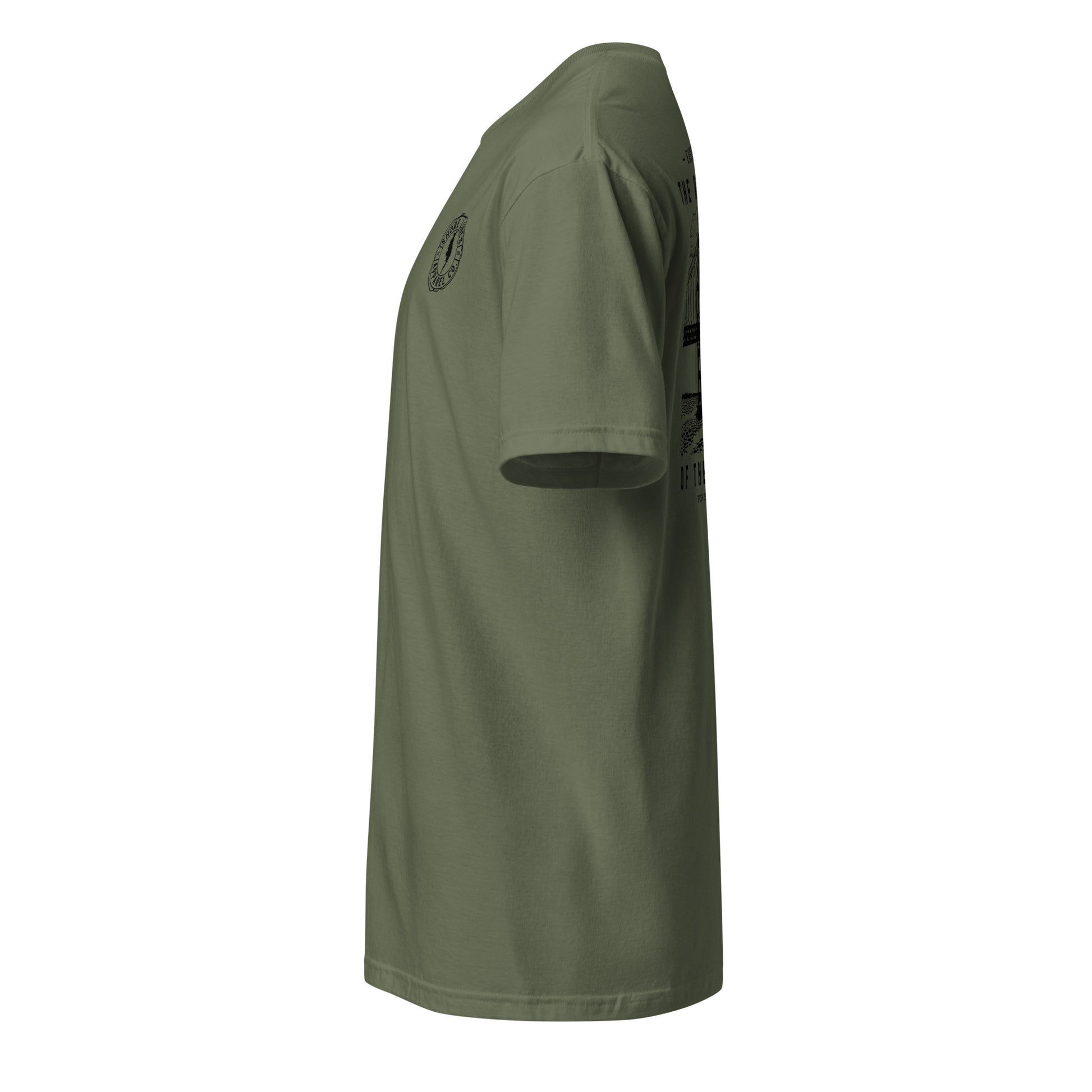 The Right Side CBB | SS-militarygreen-Shore Lines Apparel Co.