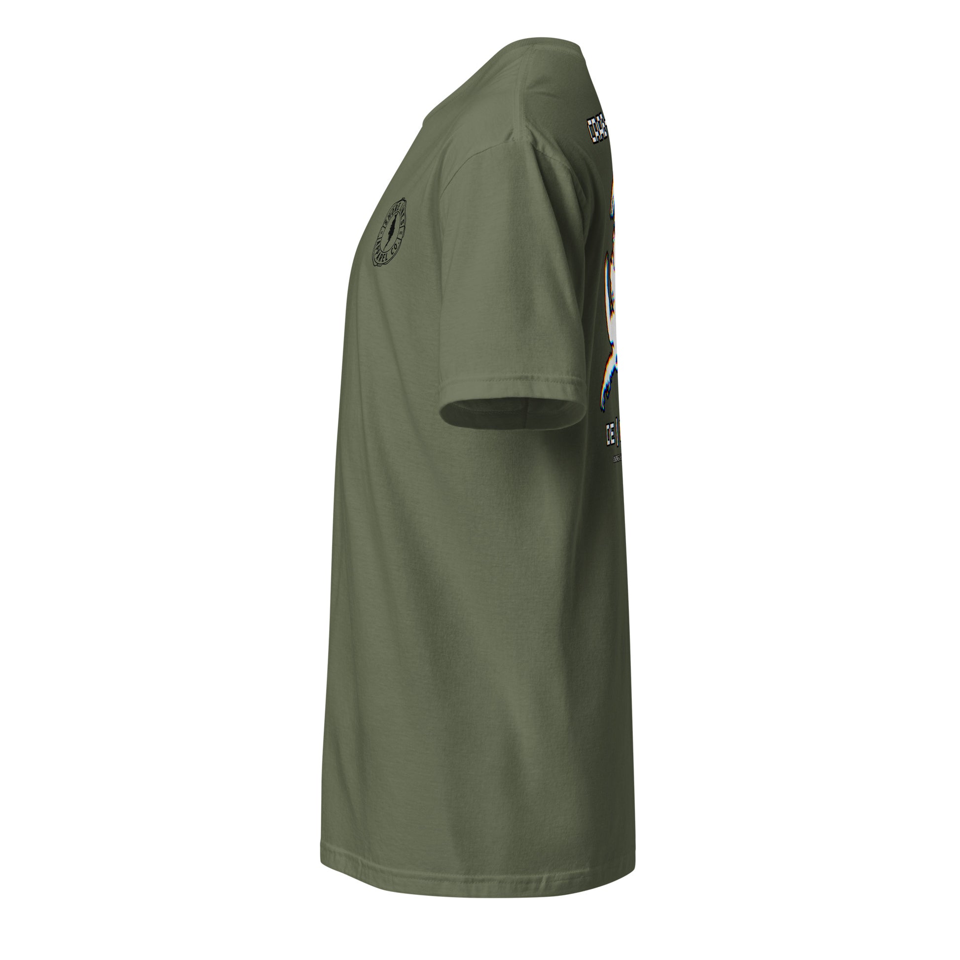 Crabinsula (Retro) | SS-militarygreen-Shore Lines Apparel Co.