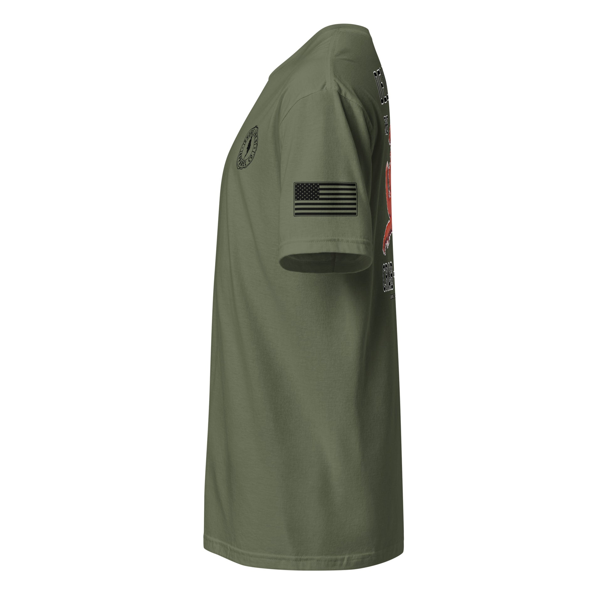 Crabinsula | SS P-militarygreen-Shore Lines Apparel Co.