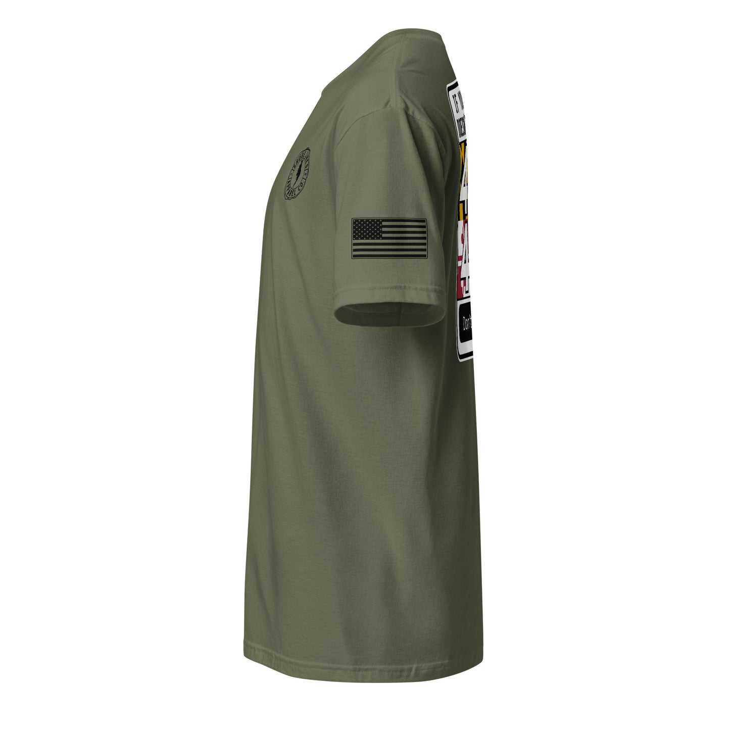 410/443 Area Code | SS P-militarygreen-Shore Lines Apparel Co.
