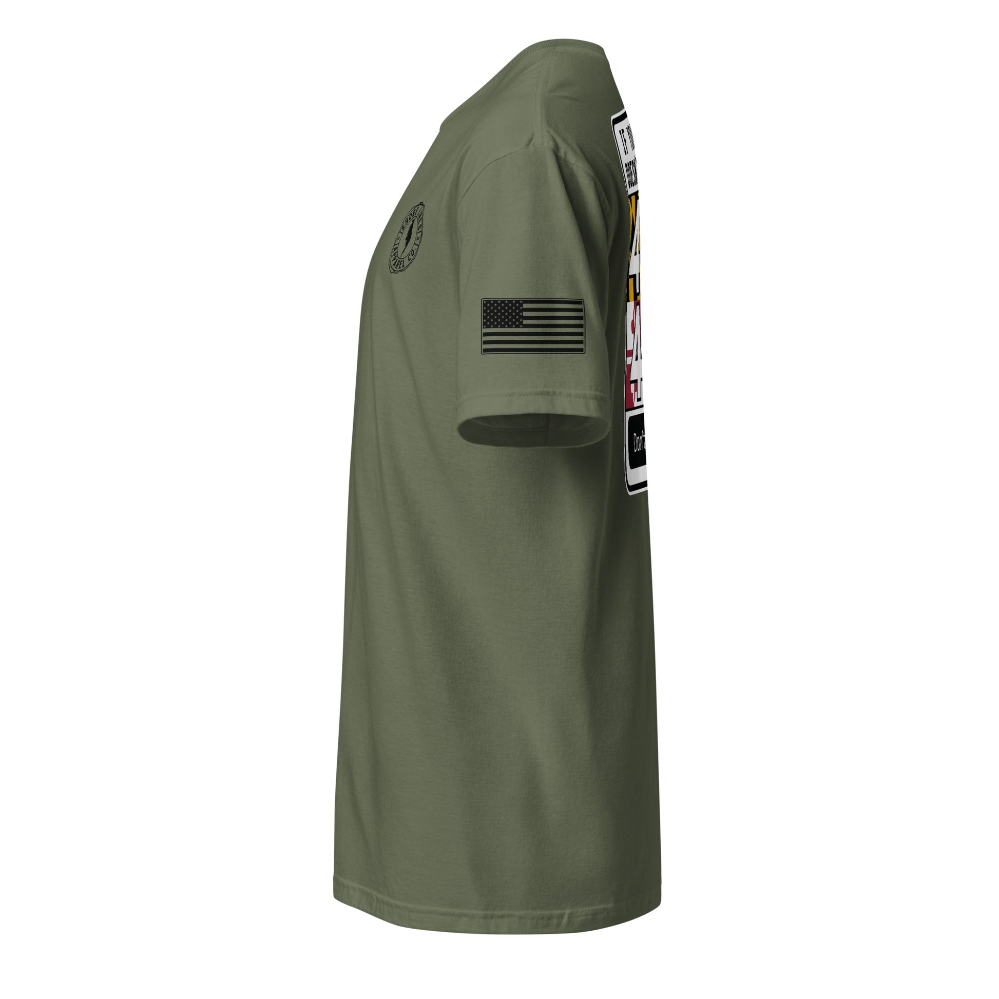 410/443 Area Code | SS P-militarygreen-Shore Lines Apparel Co.