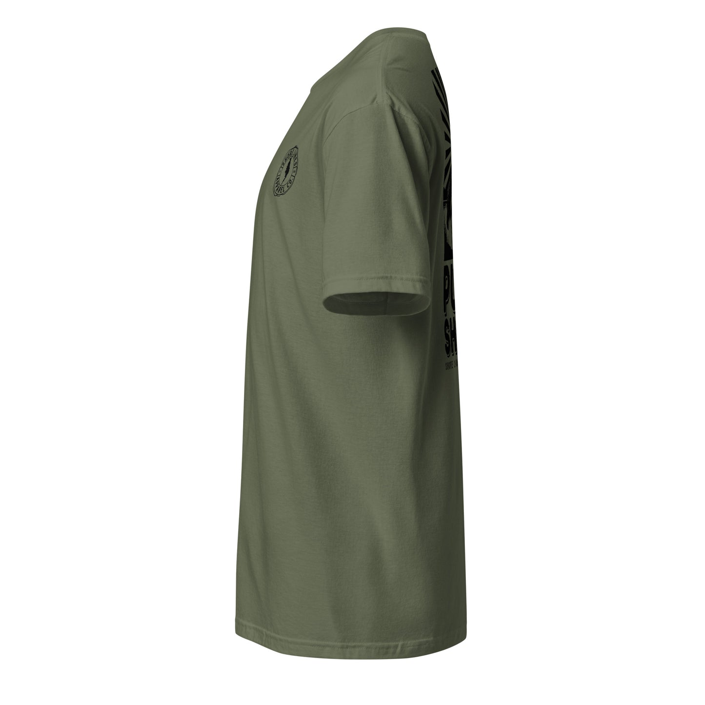 Pure Shore | SS-militarygreen-Shore Lines Apparel Co.