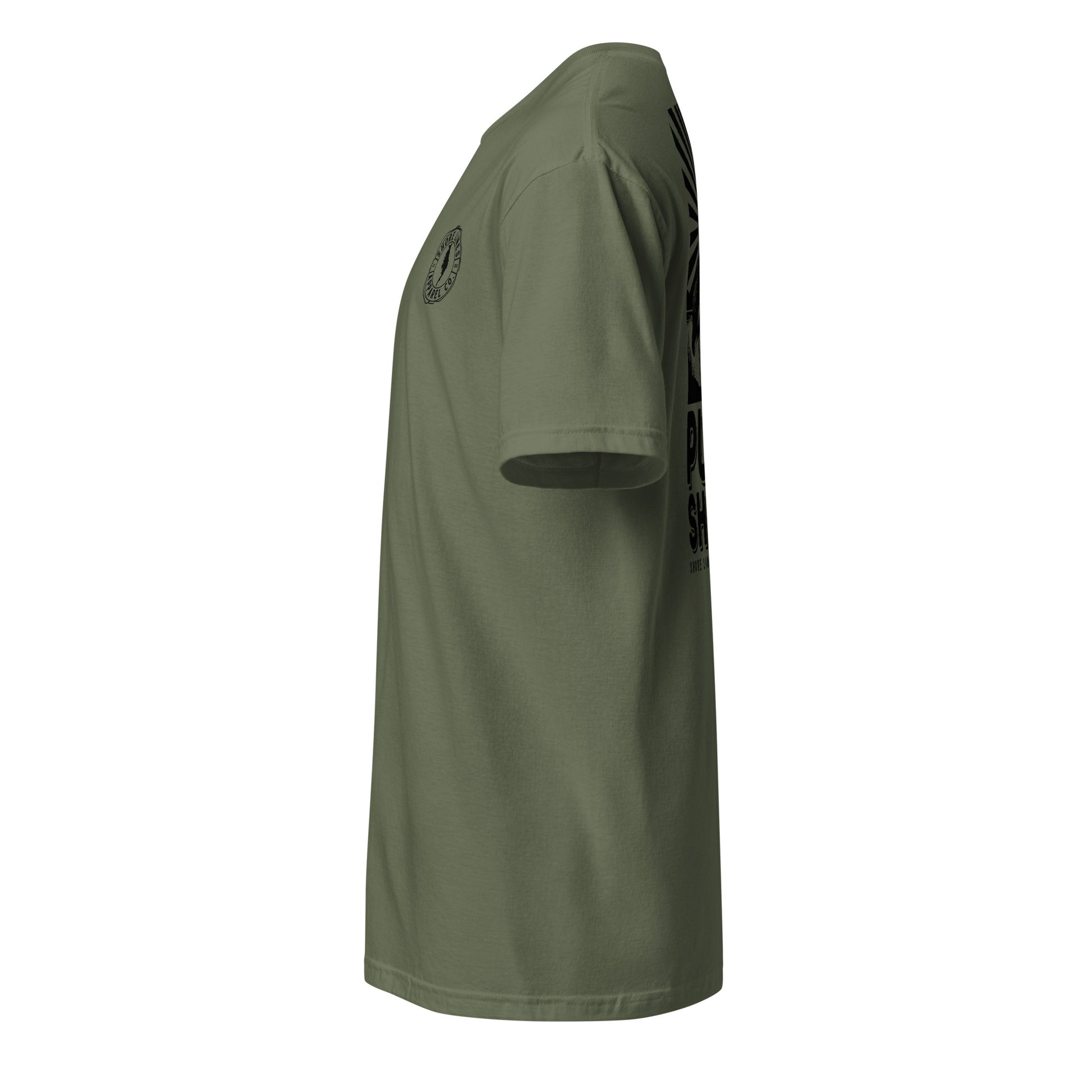 Pure Shore | SS-militarygreen-Shore Lines Apparel Co.