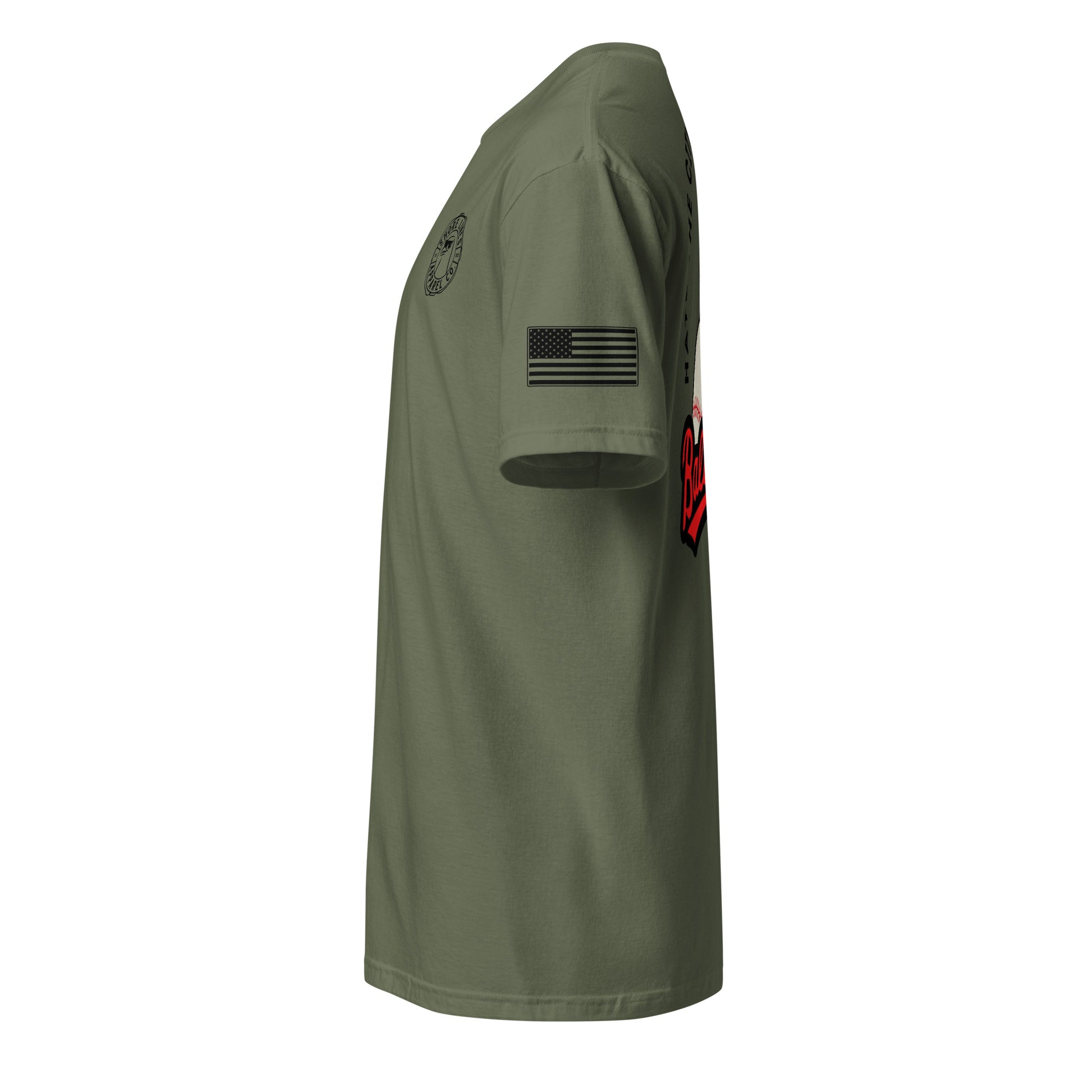 Baltimoron Orioles | Short Sleeve P-militarygreen-Shore Lines Apparel Co.™