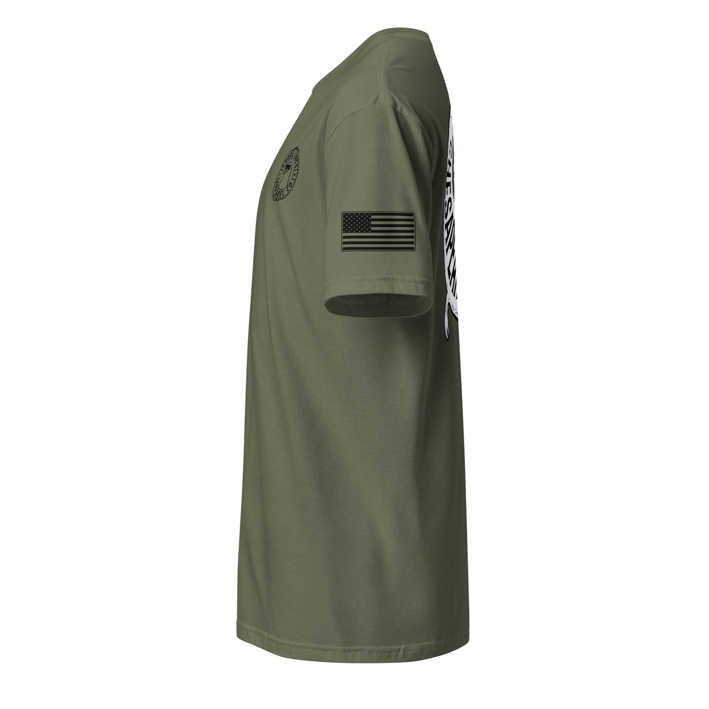 Chesapeake Atlantic | Short Sleeve P-militarygreen-Shore Lines Apparel Co.™