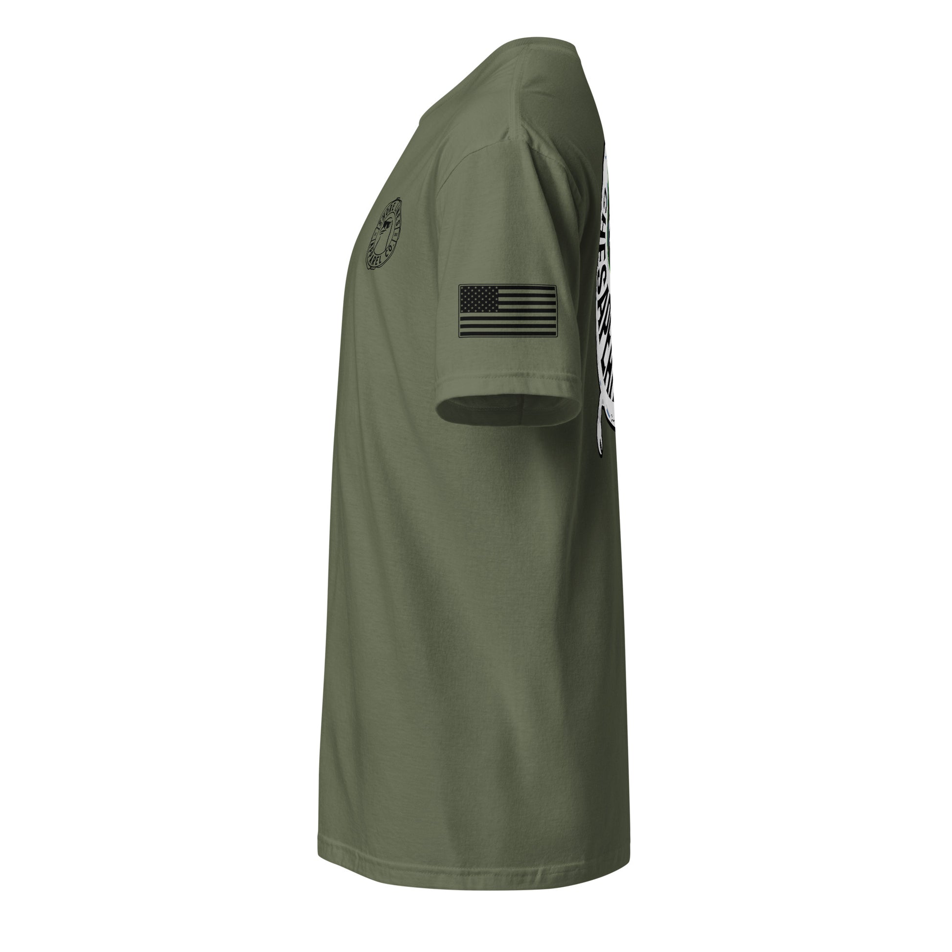 Chesapeake Atlantic | Short Sleeve P-militarygreen-Shore Lines Apparel Co.™