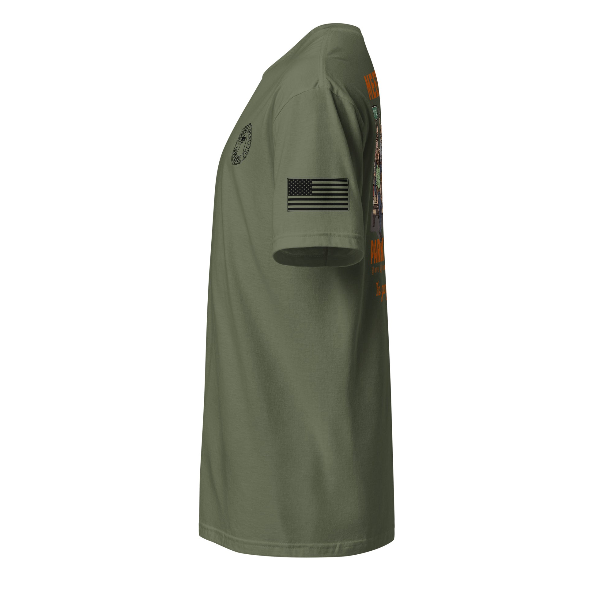 Park N Ride | Short Sleeve P-militarygreen-Shore Lines Apparel Co.™